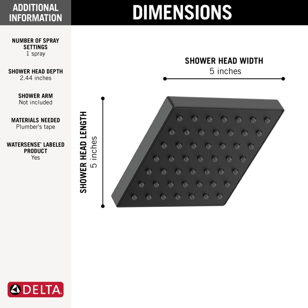 Delta RP101846BL Fixed-Showerhead - View #3