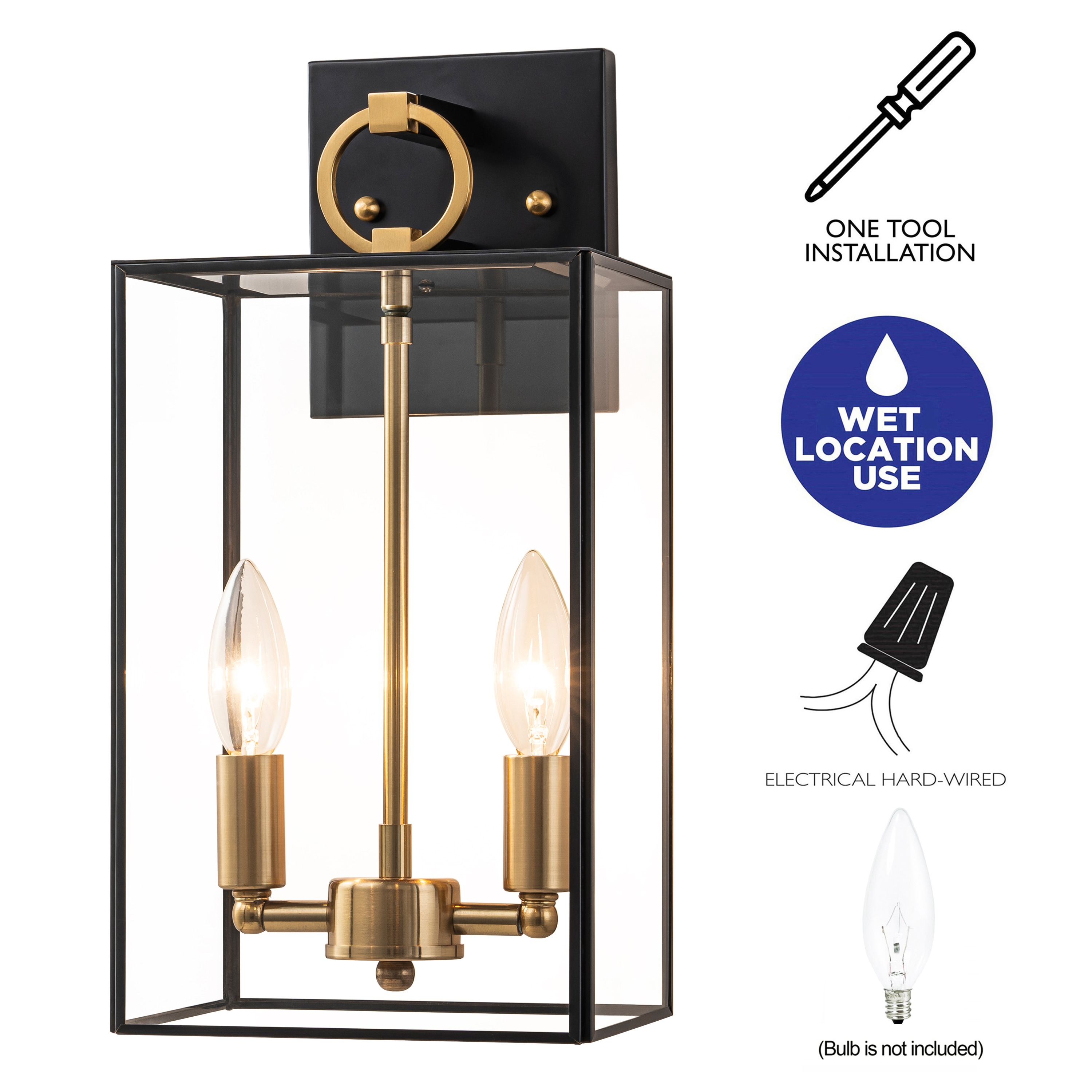 C Cattleya LCA2501-LIN-W Outdoor-Wall-Lighting - View #8