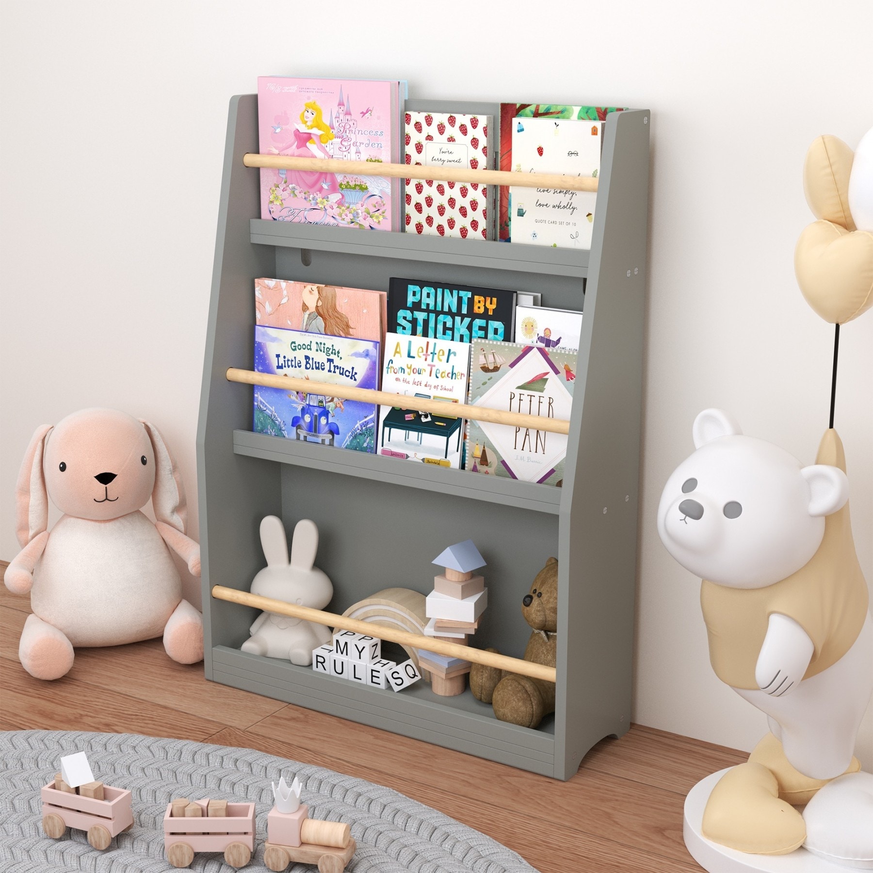 YOSIMFUR DJYC-W808P330141 Kids-Bookcases - View #6