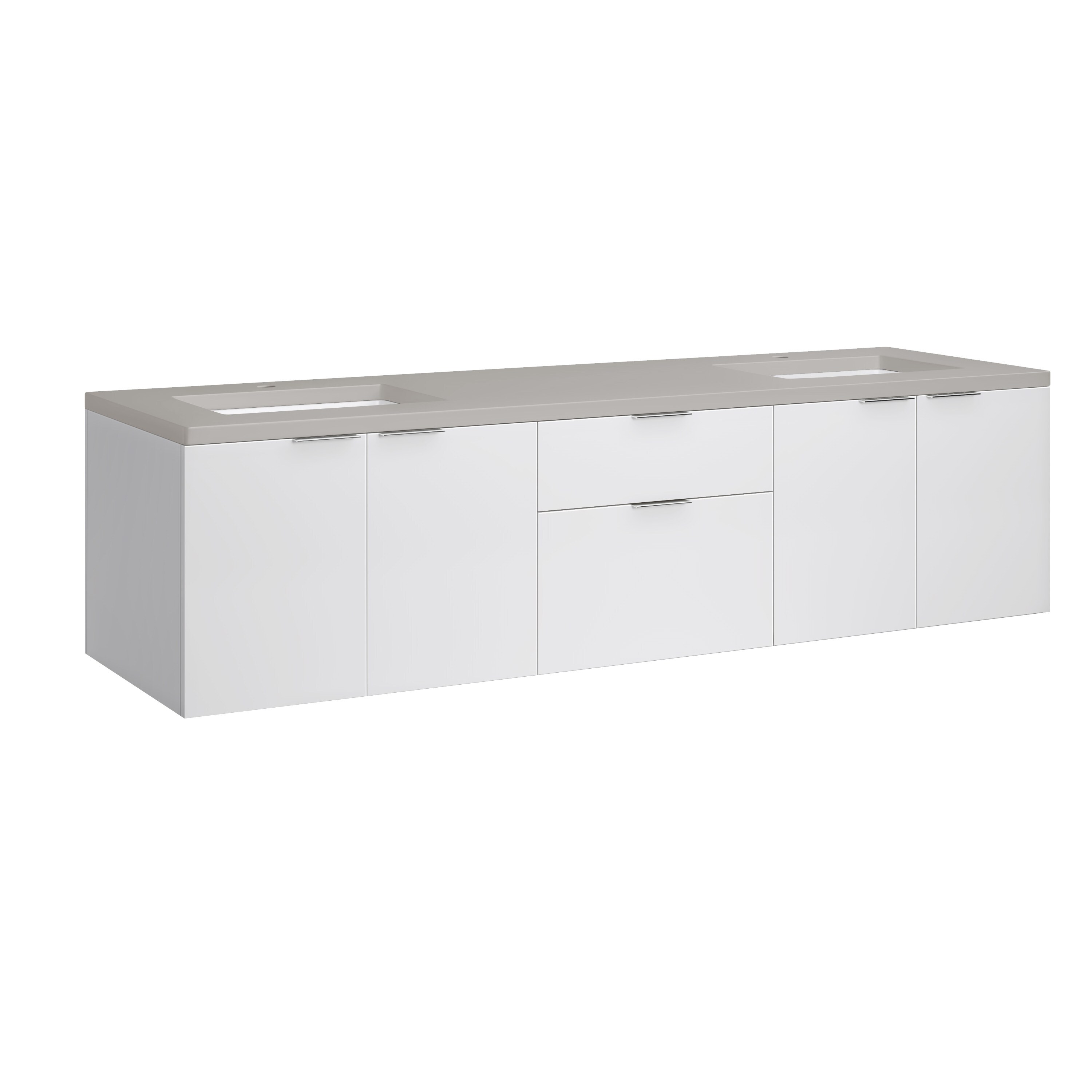 James Martin Vanities HD388V72D-GW-PG Bath-Vanity-Combo - View #7