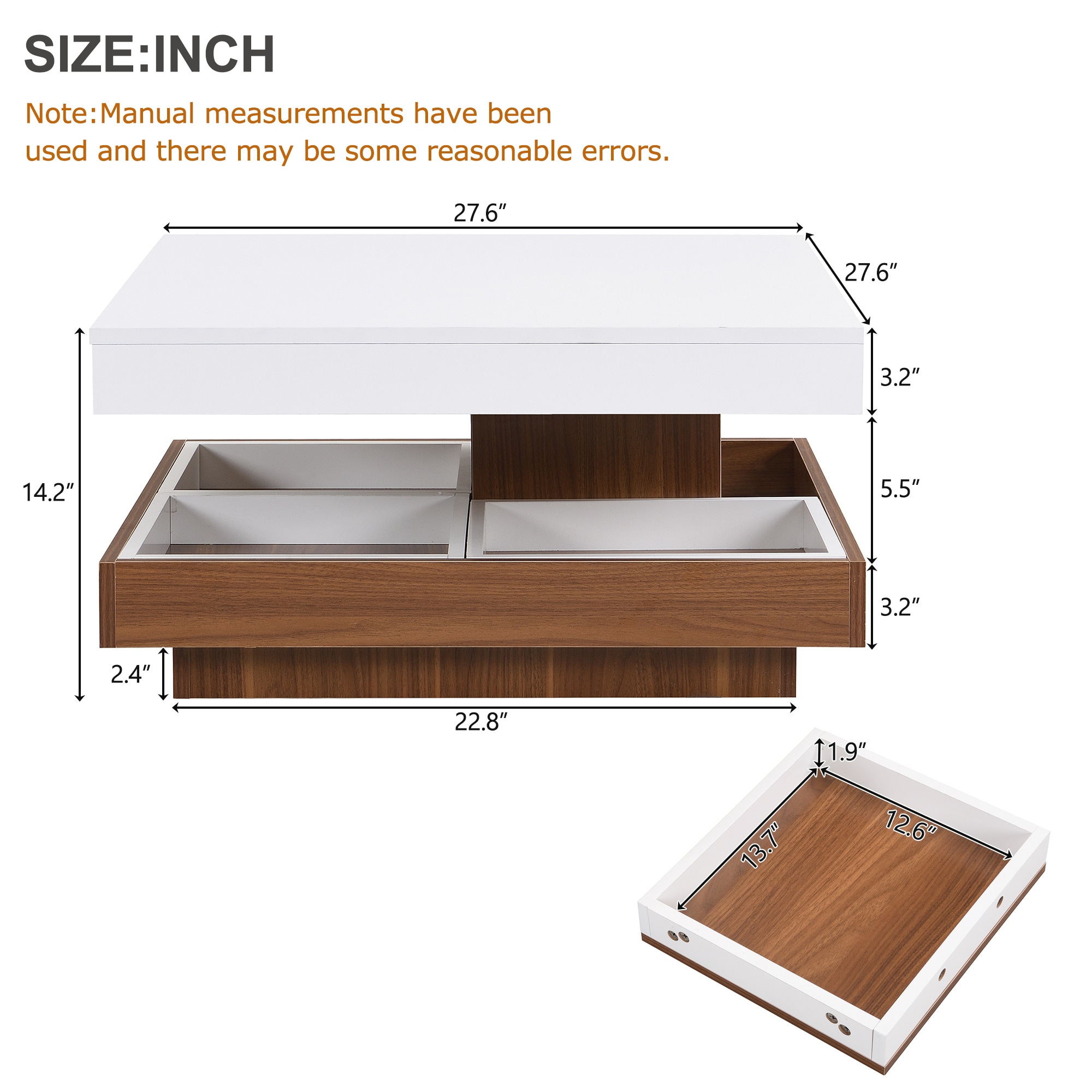 ModernLuxe N721P191981K Coffee-Tables - View #6