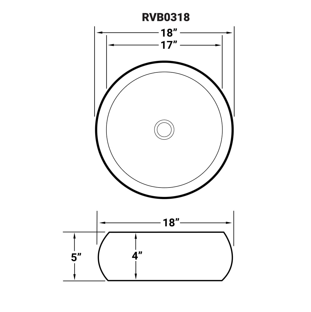 Ruvati RVB0318 Bath-Sink - View #8
