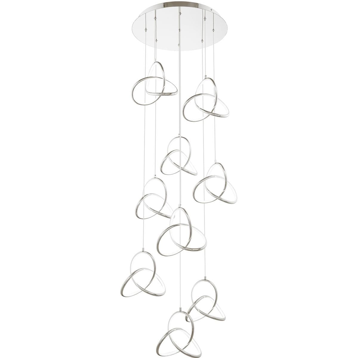 WAC Lighting 2679351 PD-84909R-CH Vornado Pendant Chrome