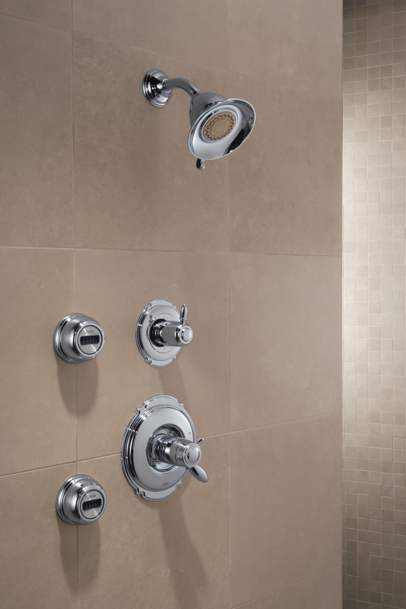 Delta T11855-CZ Bath-Shower-Facc - View #2