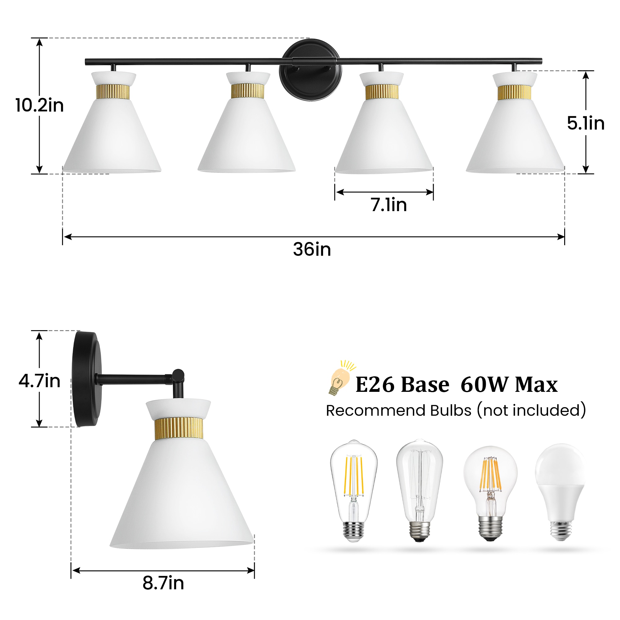 KAISITE 8090ML-04BG-US b089995 - View #2