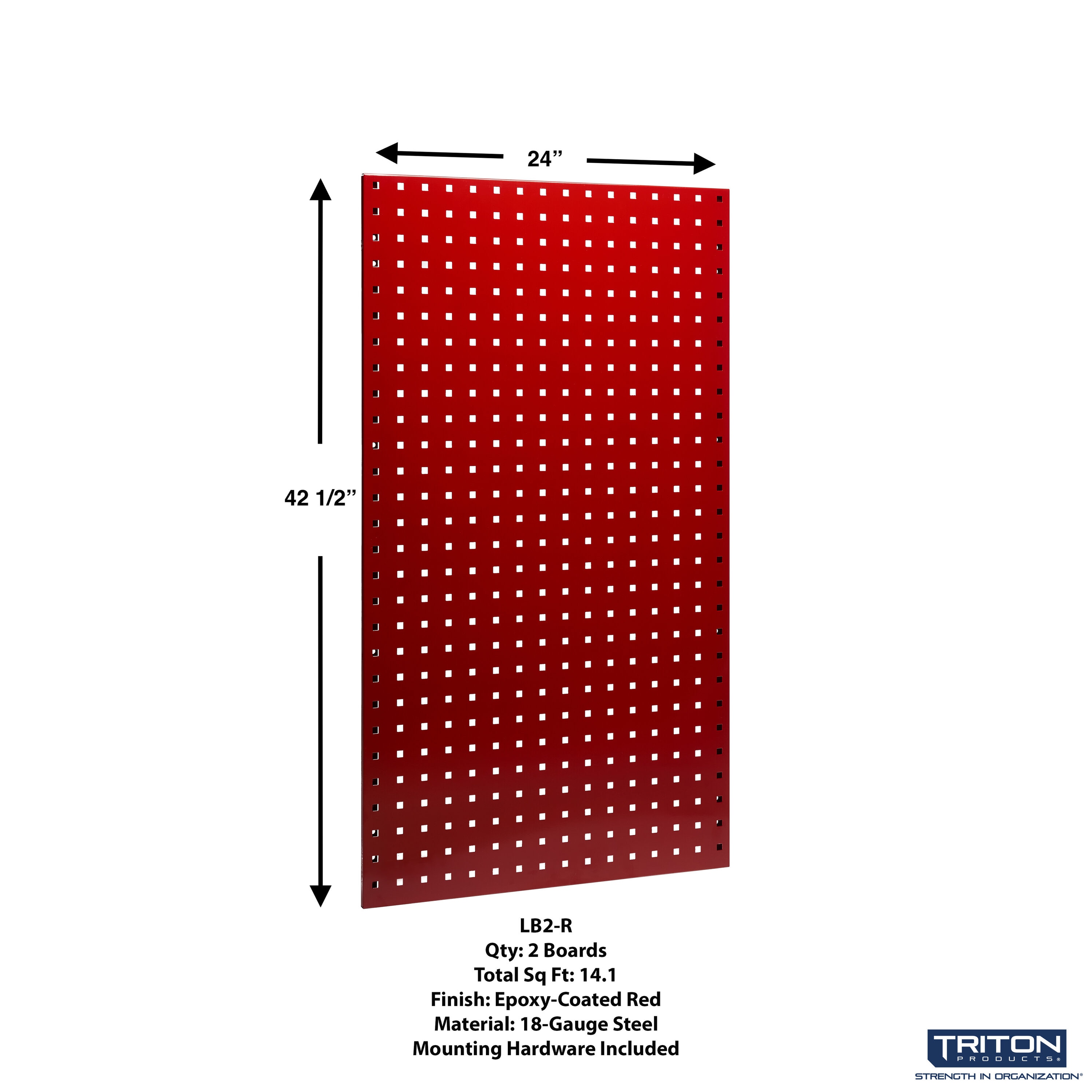 Triton Products LB2-RKIT Pegboard-Acc - View #3