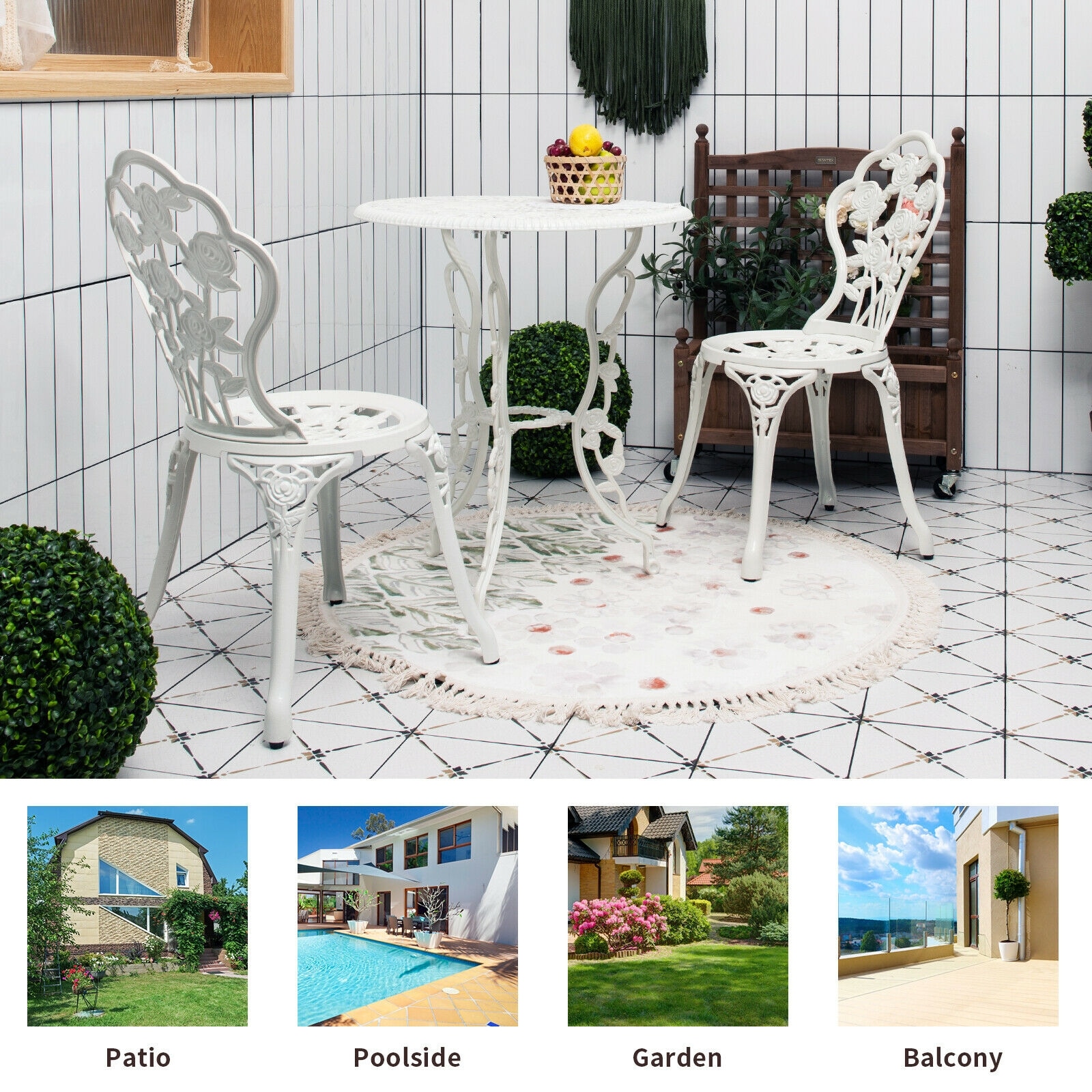 LIVIZA DOZ70695WH Patio-Conversation-Sets - View #7