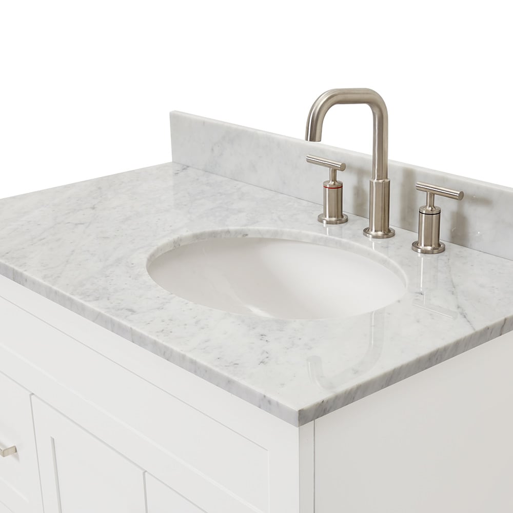 ARIEL F037SRCW2OVOWHT Bath-Vanity-Combo - View #10