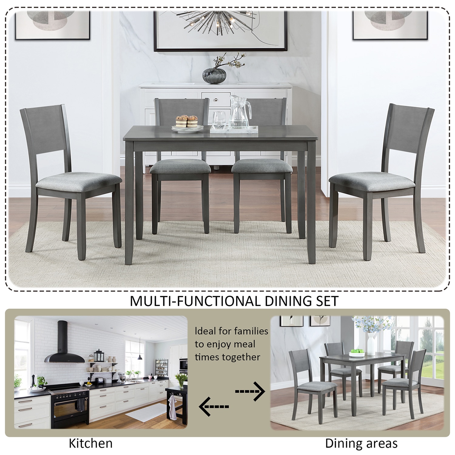 GZMR GM-W1955 Dining-Sets - View #4