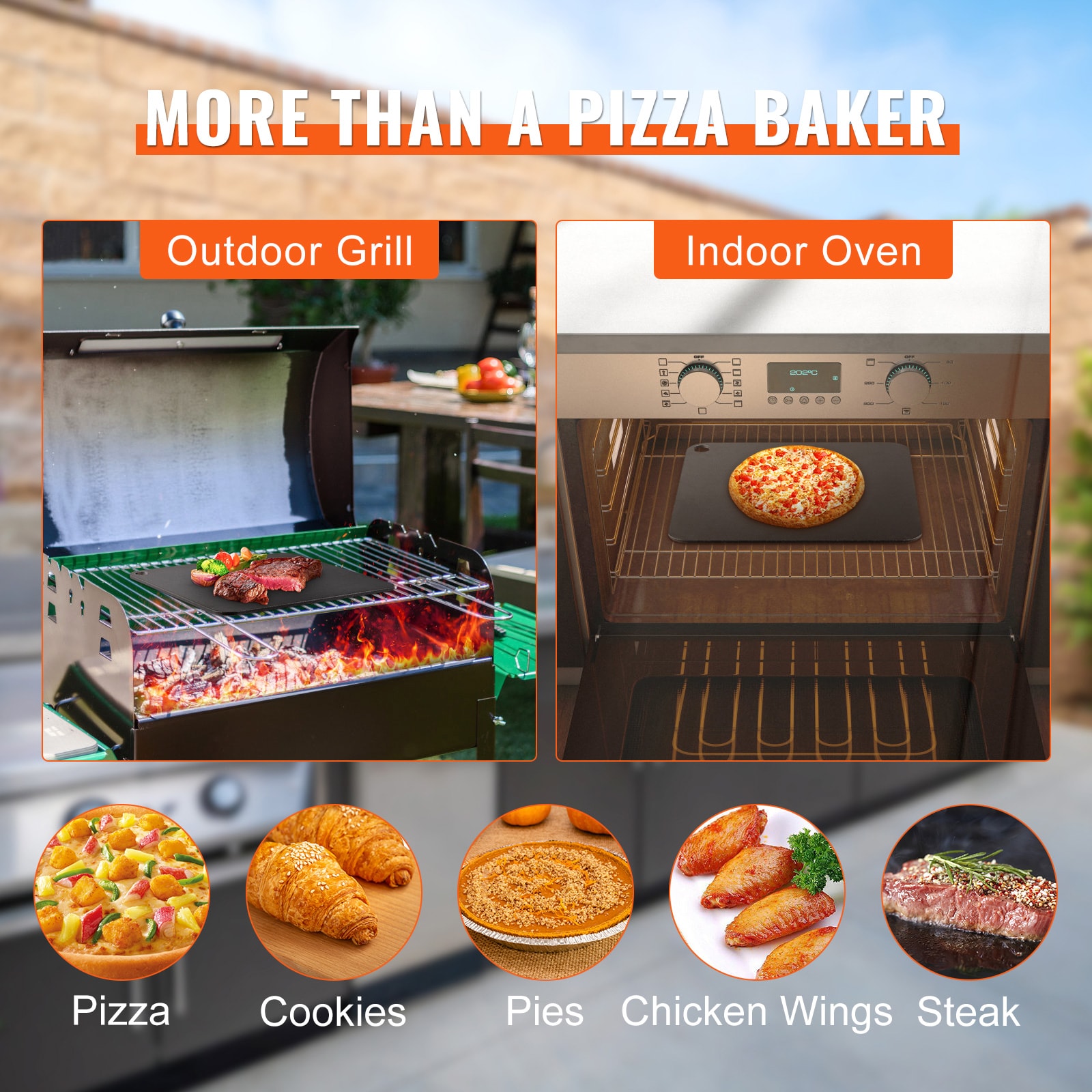 VEVOR SCFXPSPSGB1400696V0 Grill-Toppers - View #6