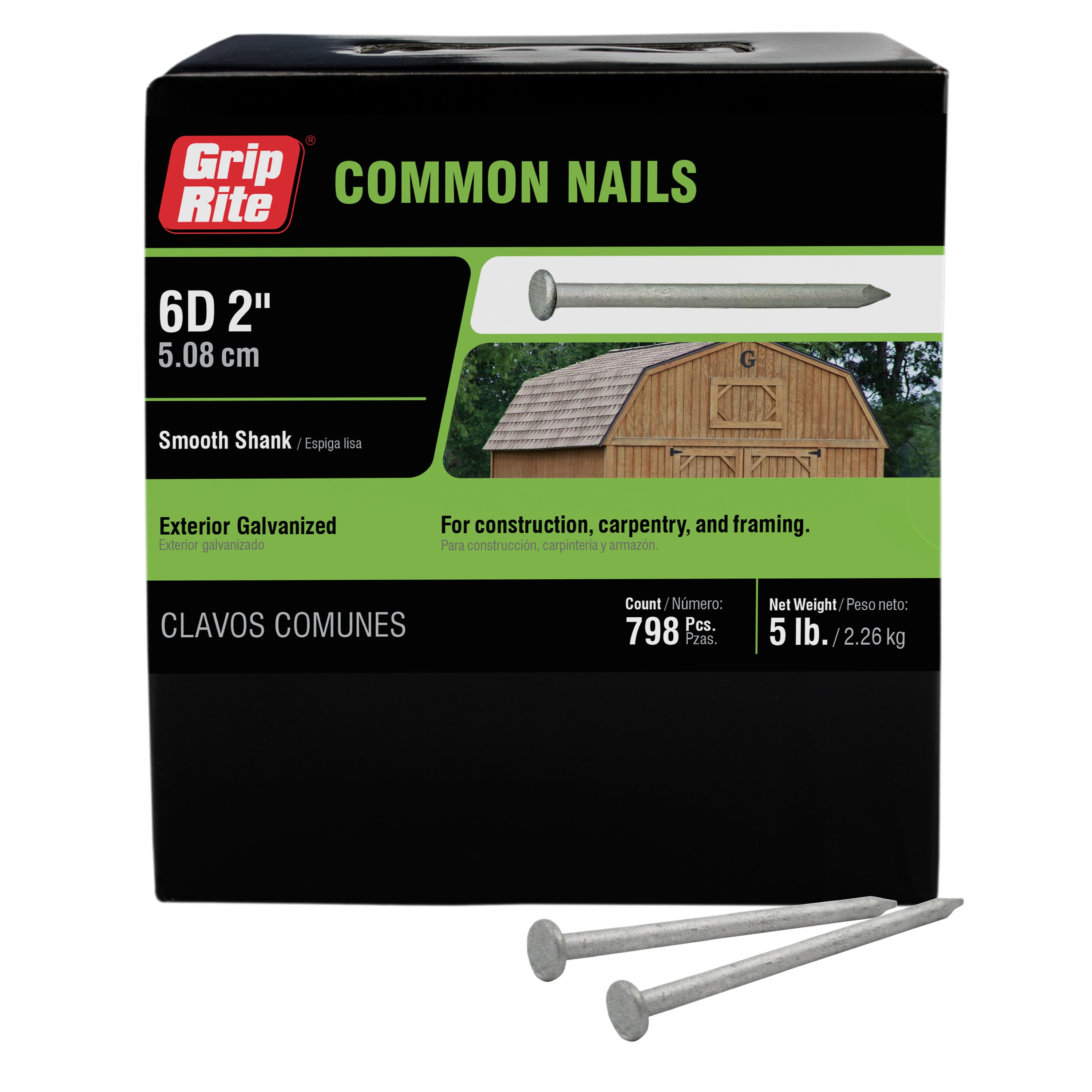 Paslode 2-1/4-in x 0.092-in Coated Ring Collated Framing Nails (3600-Per  Box) in the Framing Nails department at Lowes.com
