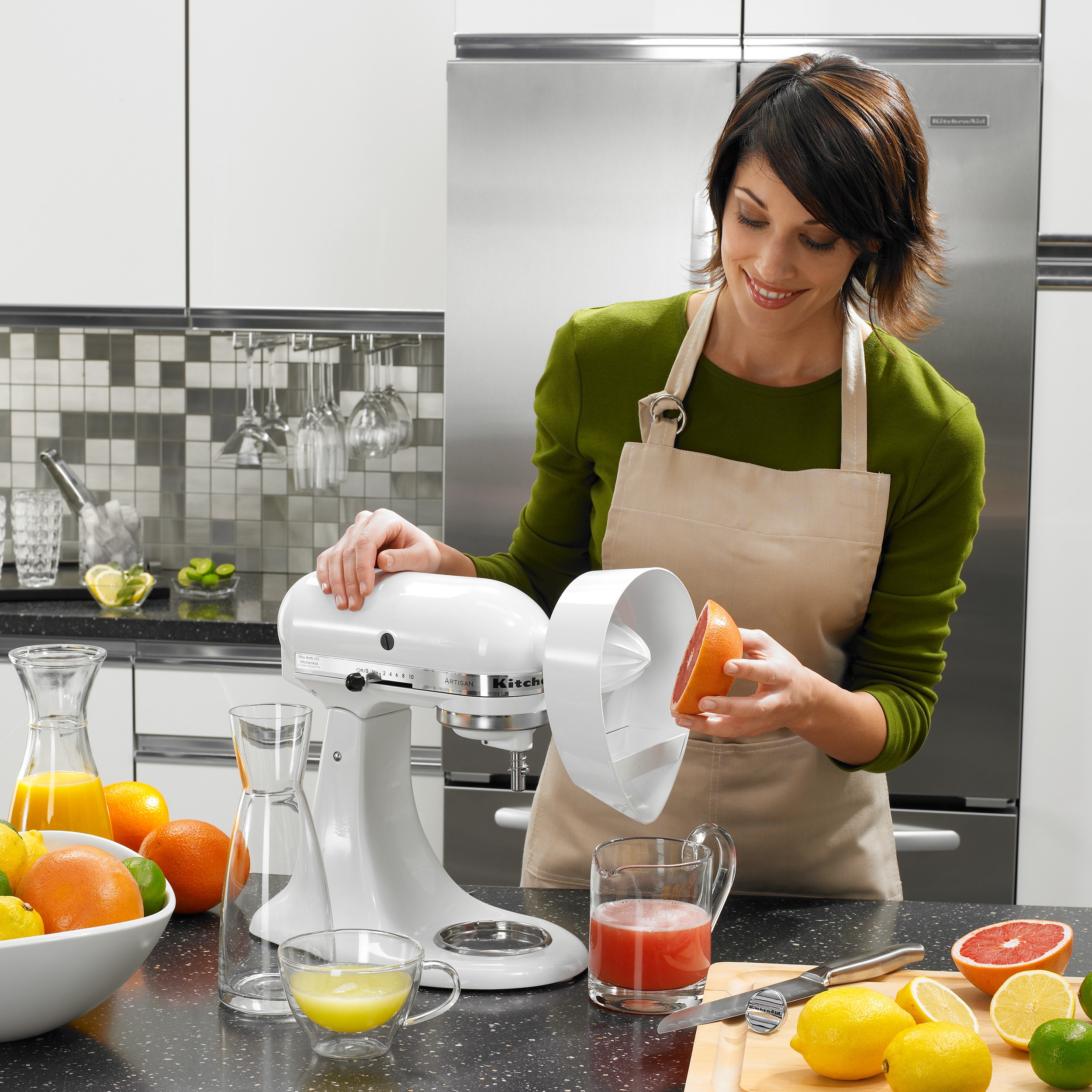 Juicer Attachment for KitchenAid Stand Mixer Citrus Orange Lemon Juice  Health US