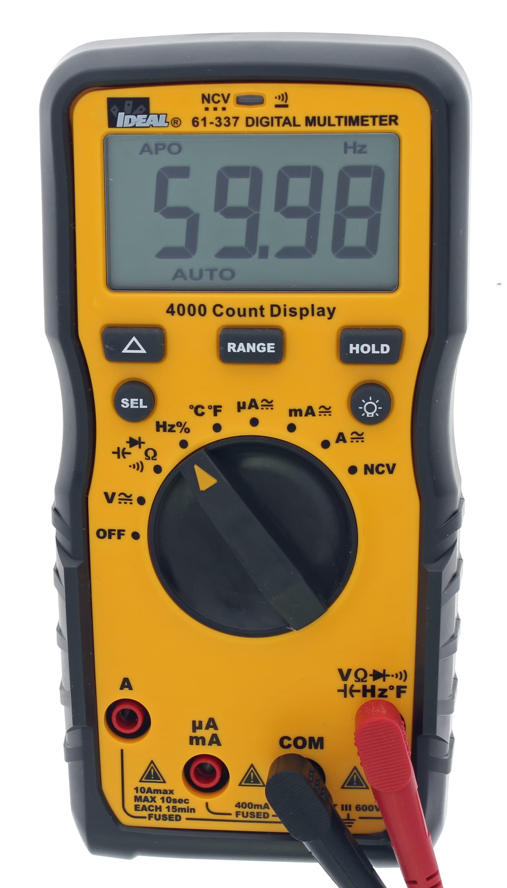 Amp 600-Volt LED Auto Ranging (Battery Included) in the Test Meters department at Lowes.com