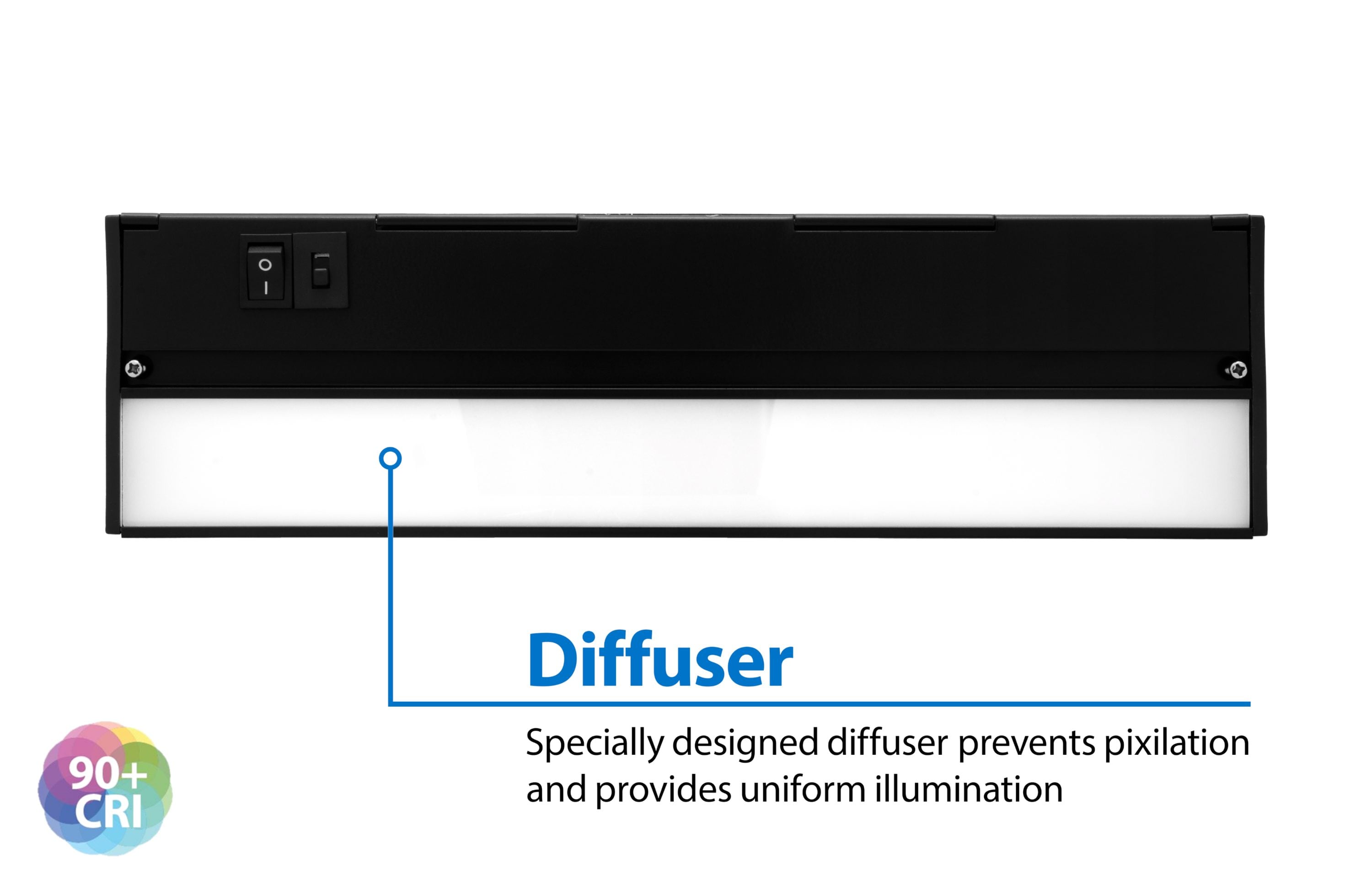 Nicor Lighting NUC512SBK Led-Cabinet-Lighting - View #3