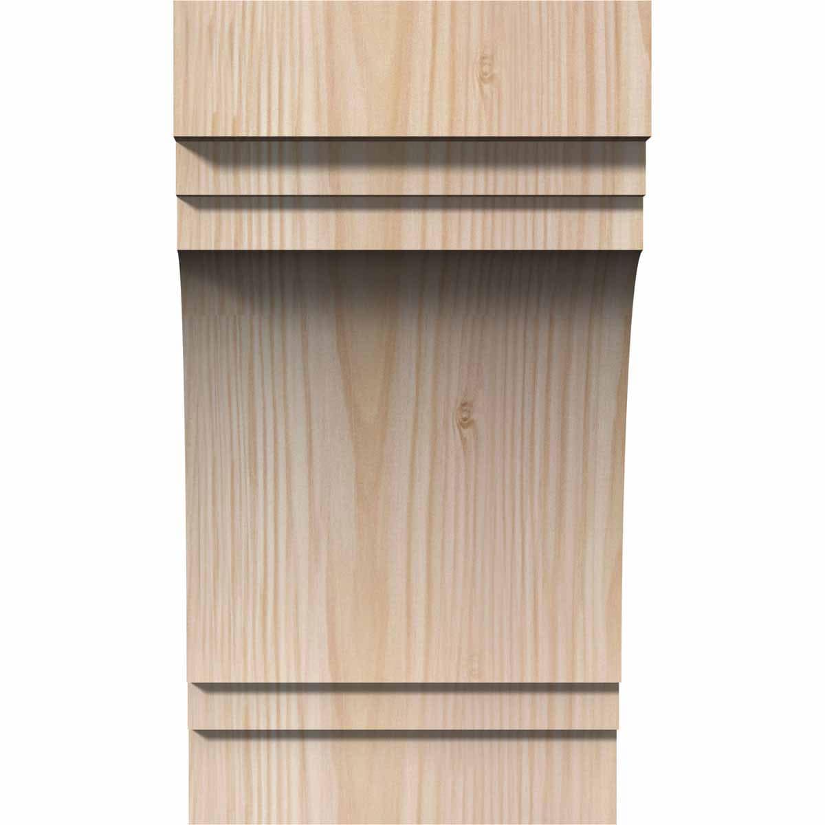 Ekena Millwork COR06X06X10PEC00SDF corbels - View #2
