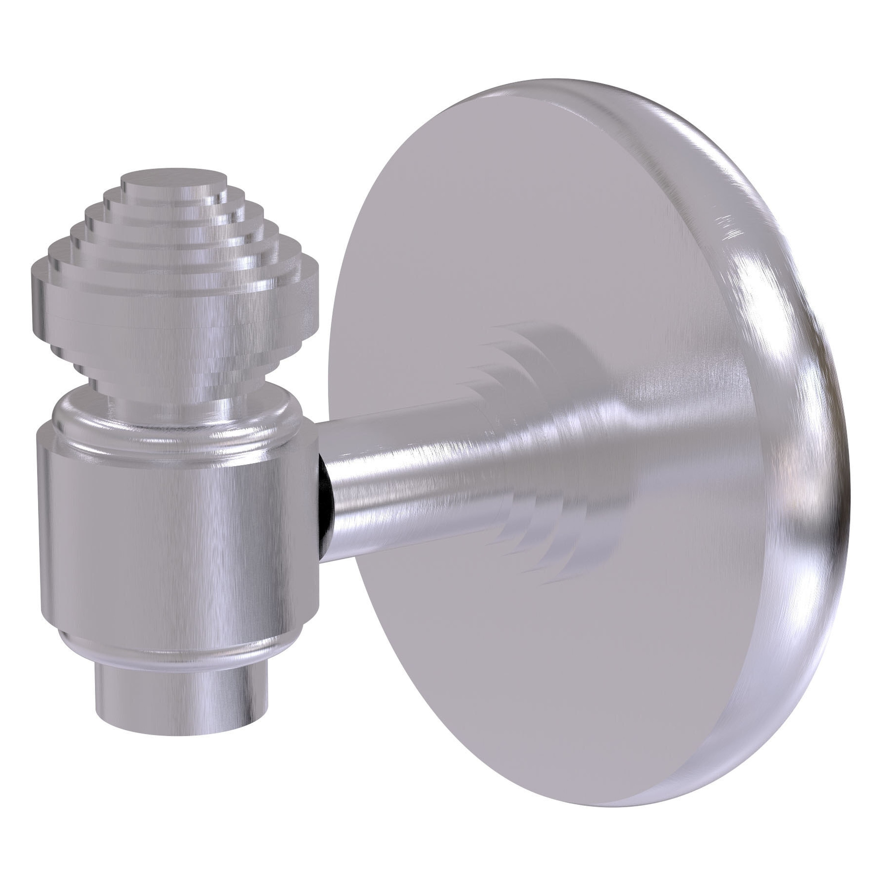 Allied Brass SB-20-SCH Southbeach Satin Chrome Single -Hook Wall mount Towel Hook