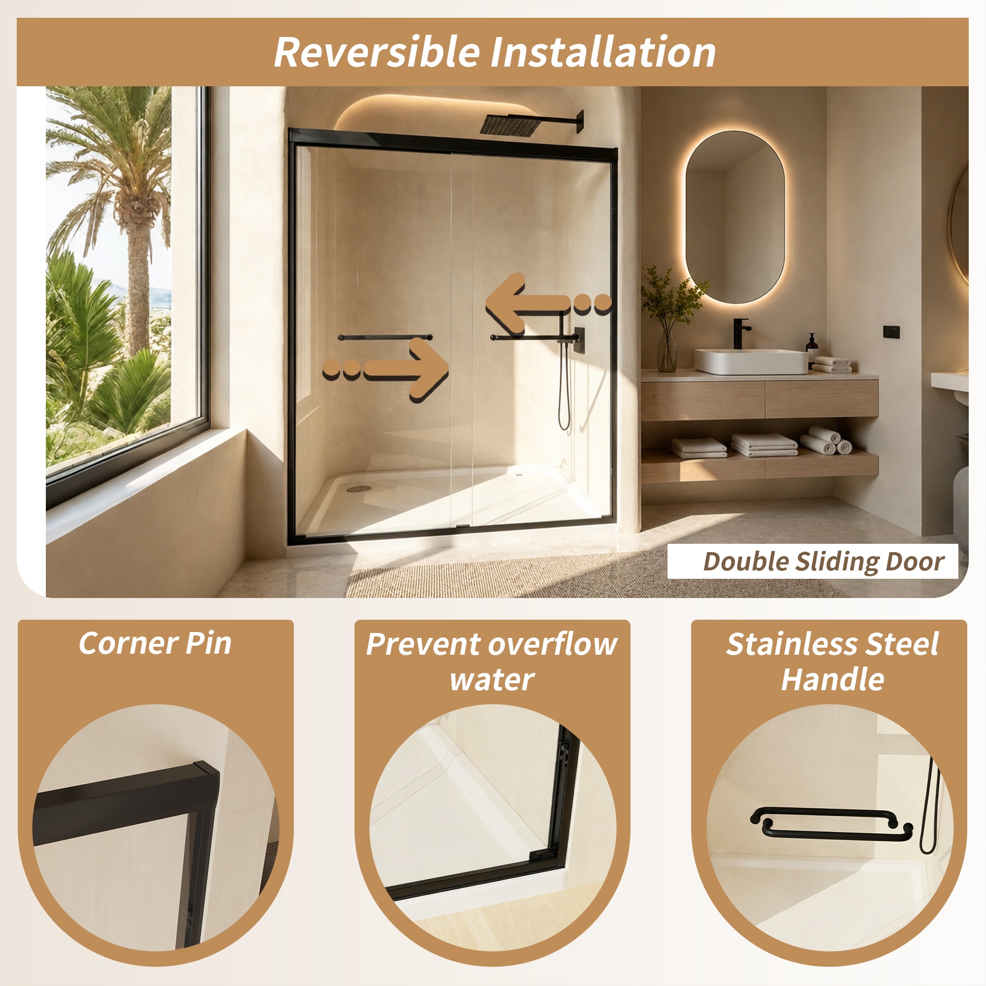 Forclover CLR-77222 Shower-Doors - View #5