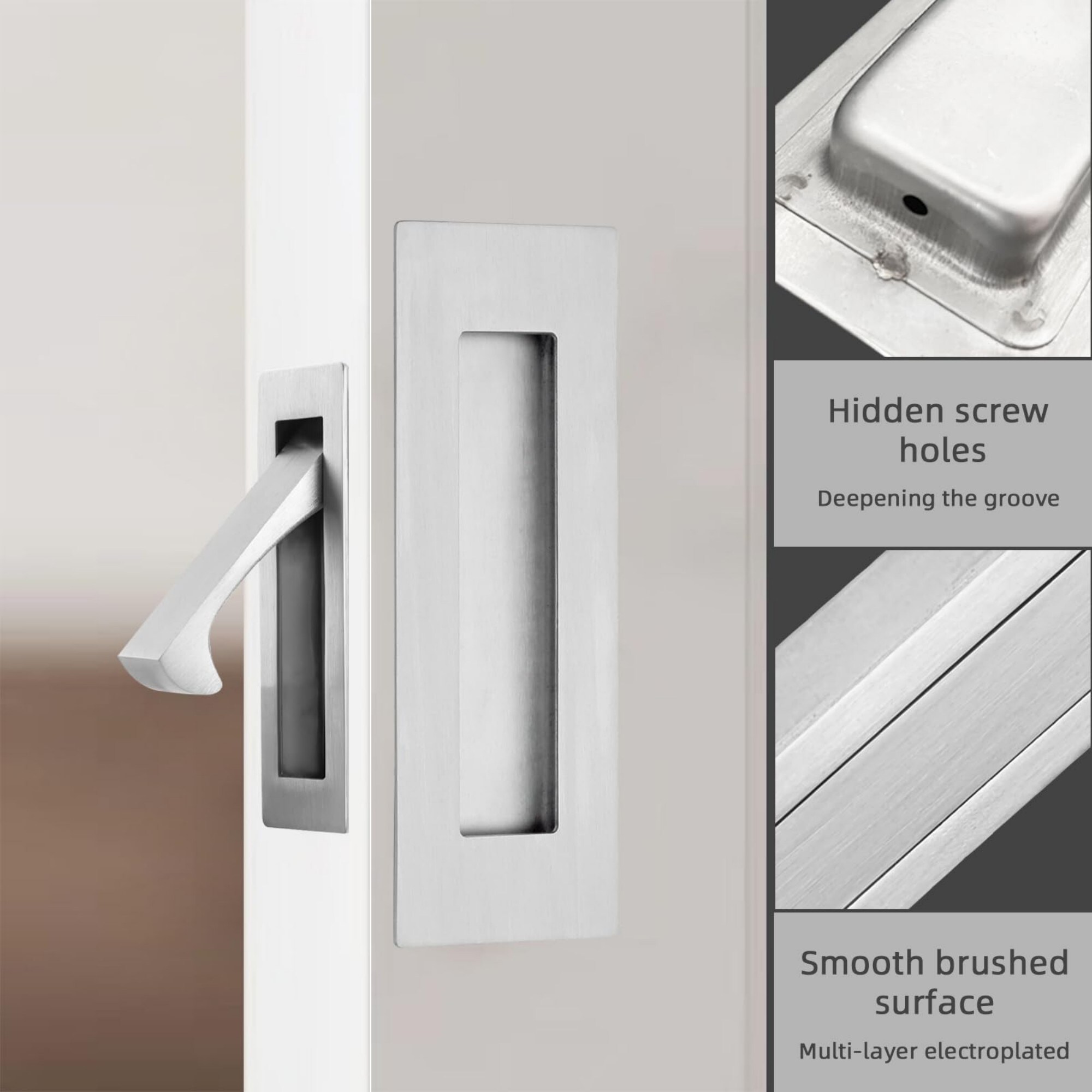 Numhew NHDREW42098 Pocket-Door-Pulls - View #4