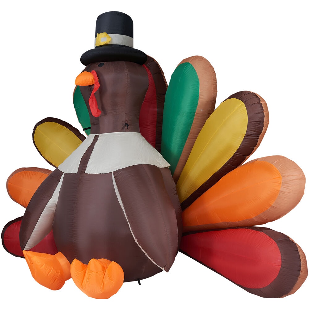 Fraser Hill Farm FHHVTURKY081-L Outdoor-Thanksgiving-Decor - View #7