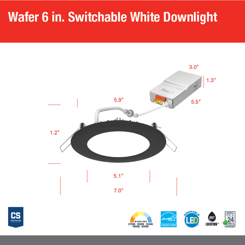 Juno WF6SWW5CP6MBM2 Led-Retrofit-Downlight - View #4