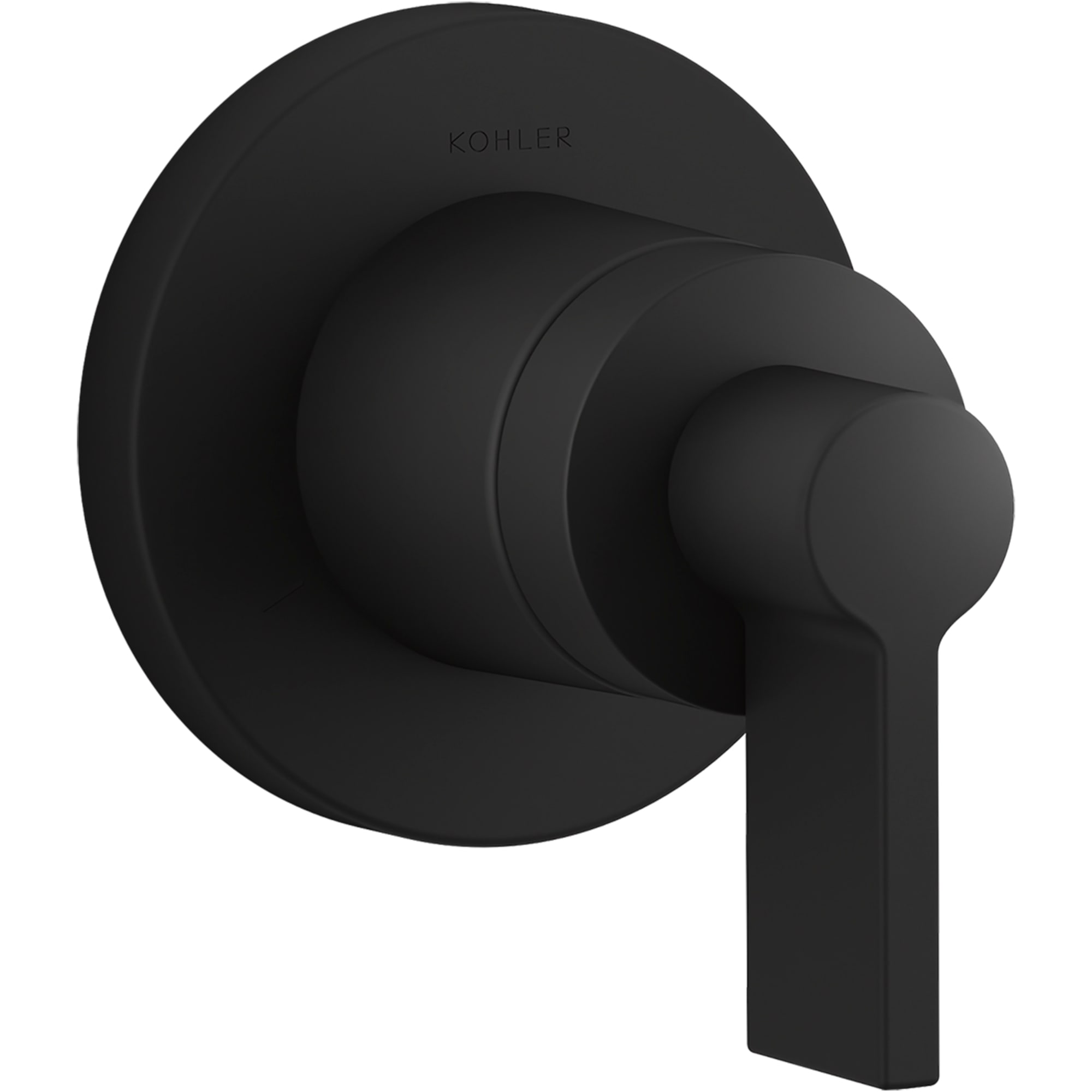 KOHLER K-T78026-4-BL Matte Black Lever Shower Faucet Handle