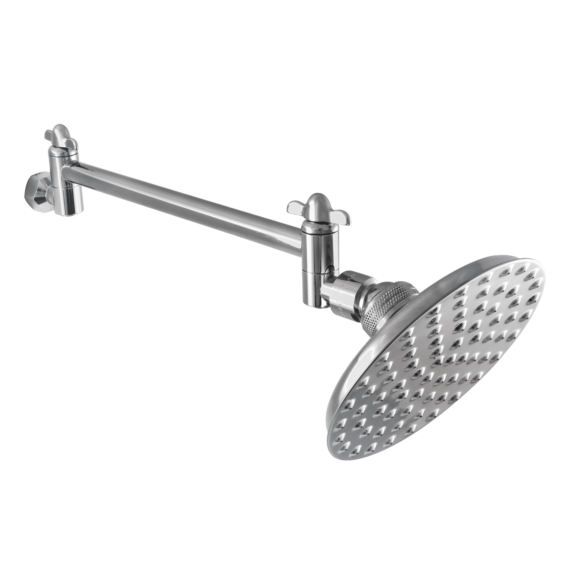 Elements of Design DK13521 Hot Springs Chrome 5.25-in Round Fixed Rain Shower Head 1.8-GPM (6.8-LPM)