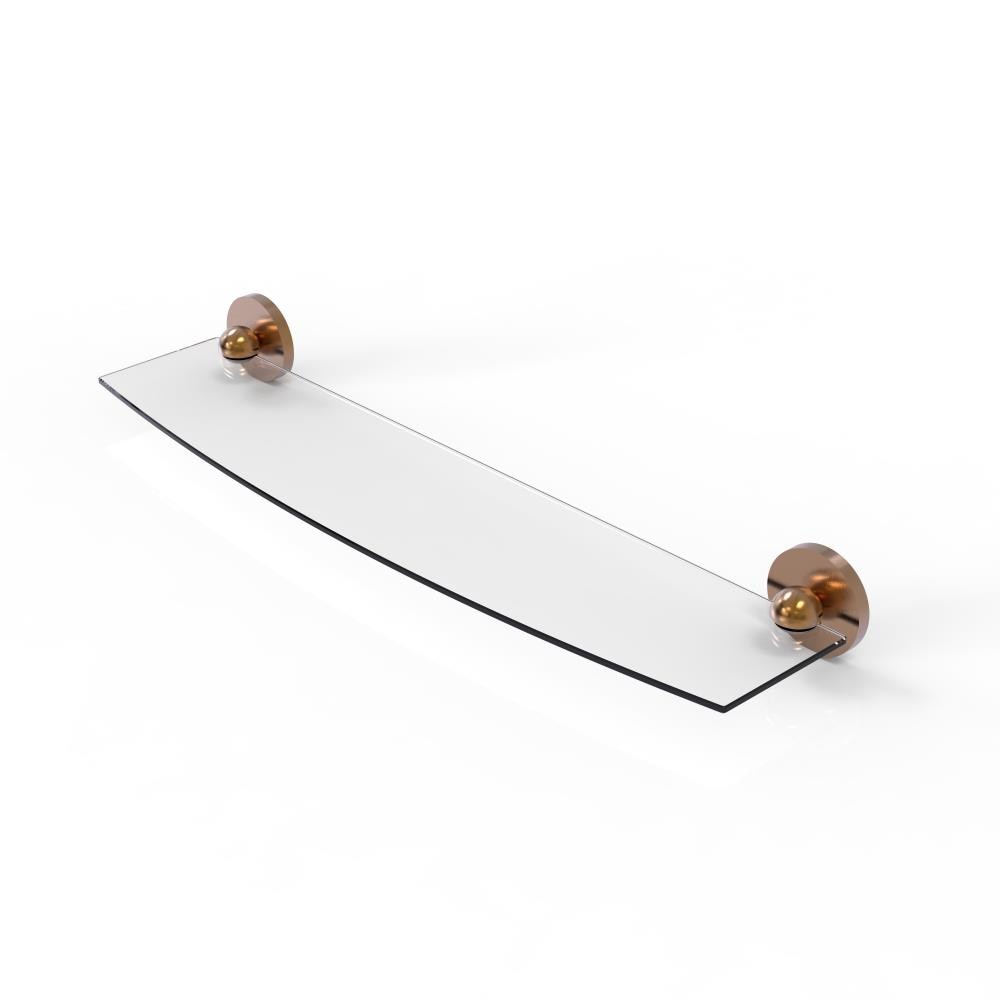 Allied Brass P1033/24-BBR Prestige Skyline Brushed Bronze Wall mount Bathroom Shelf ( 24-in x 2.75-in x 5-in )