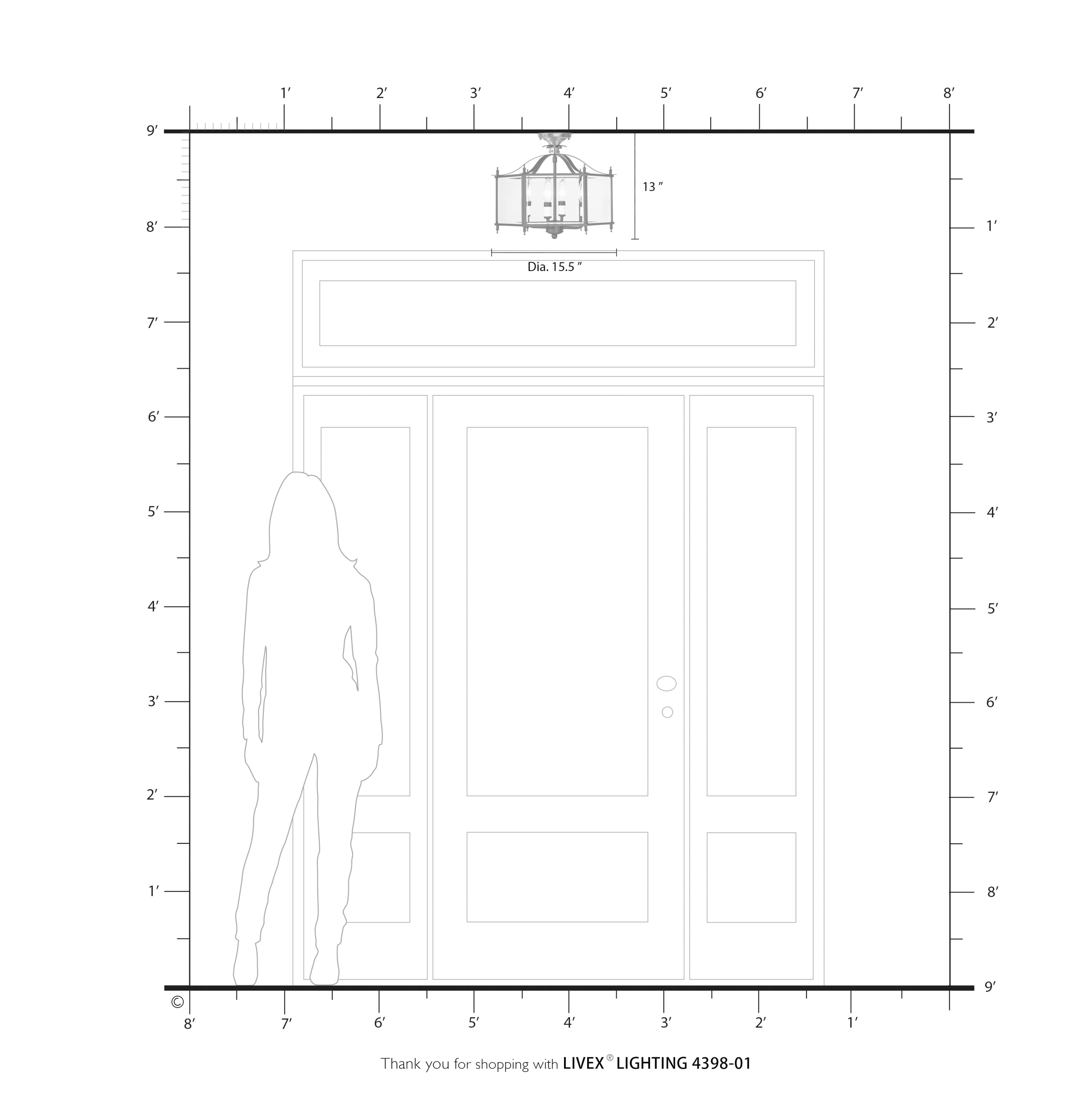 Livex Lighting 4398-01 Pendant-Lights - View #8