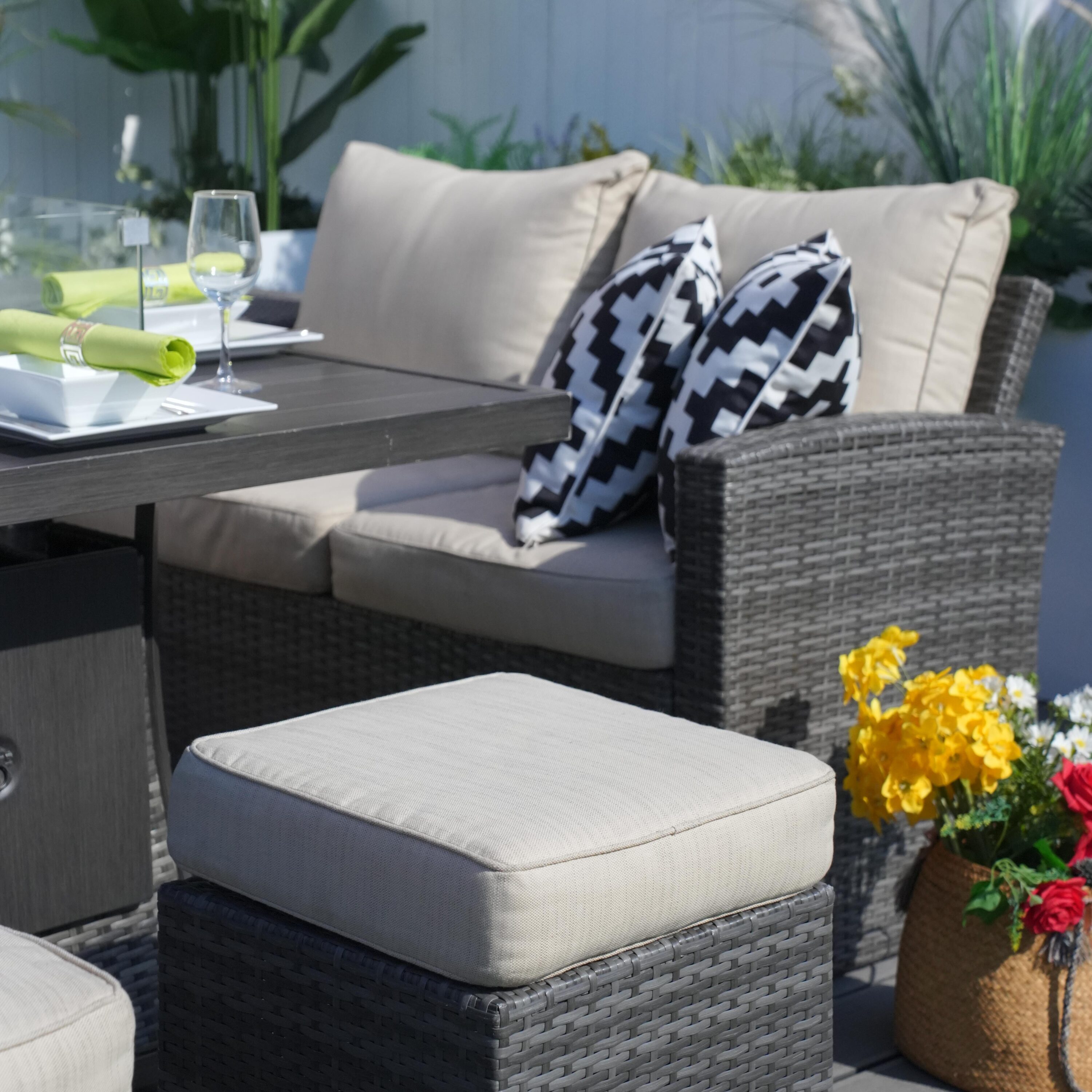 Direct Wicker DWG-1403B&06FI-GR Patio-Dining-Sets - View #8