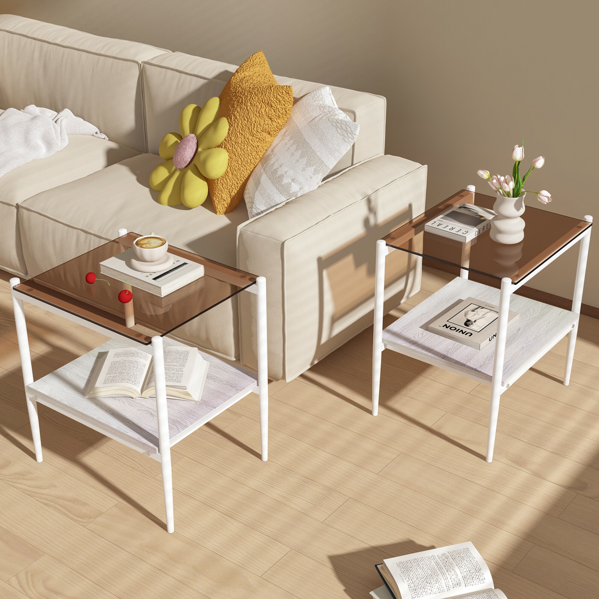 LUXEYARD DS-M-BAC02936 End-Tables - View #2