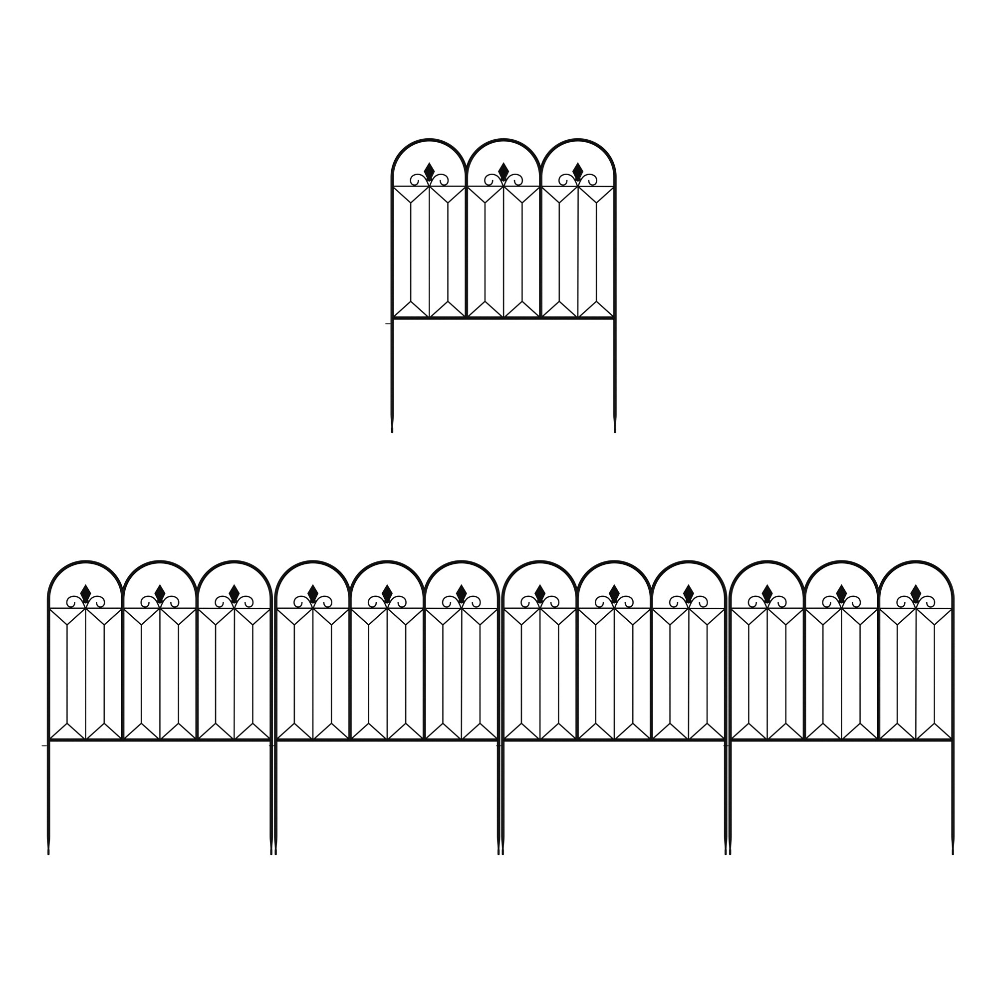 FUFU&GAGA LJY-WFKF170141 Garden-Utility-Fencing - View #2