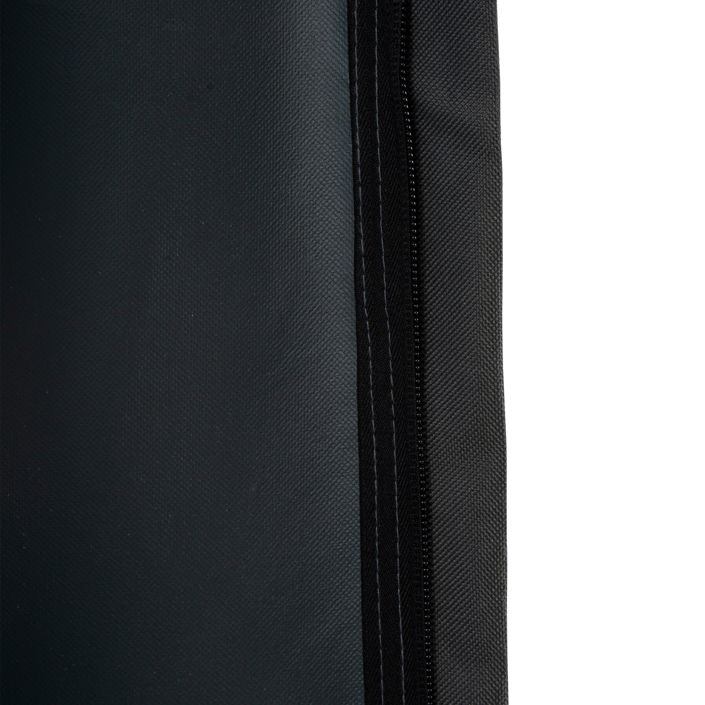 Heavy-Duty Gray Waterproof Patio Umbrella Cover with Metal Zipper