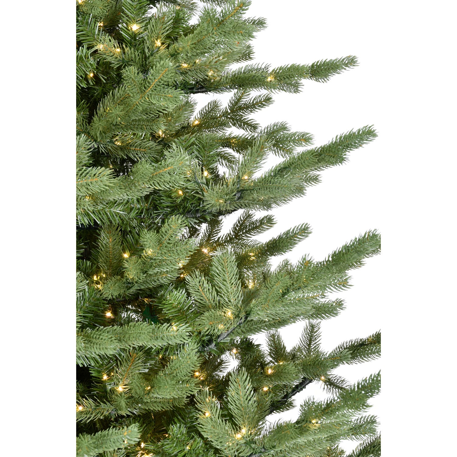 9-Foot Green Pine Christmas Tree with LED Lights