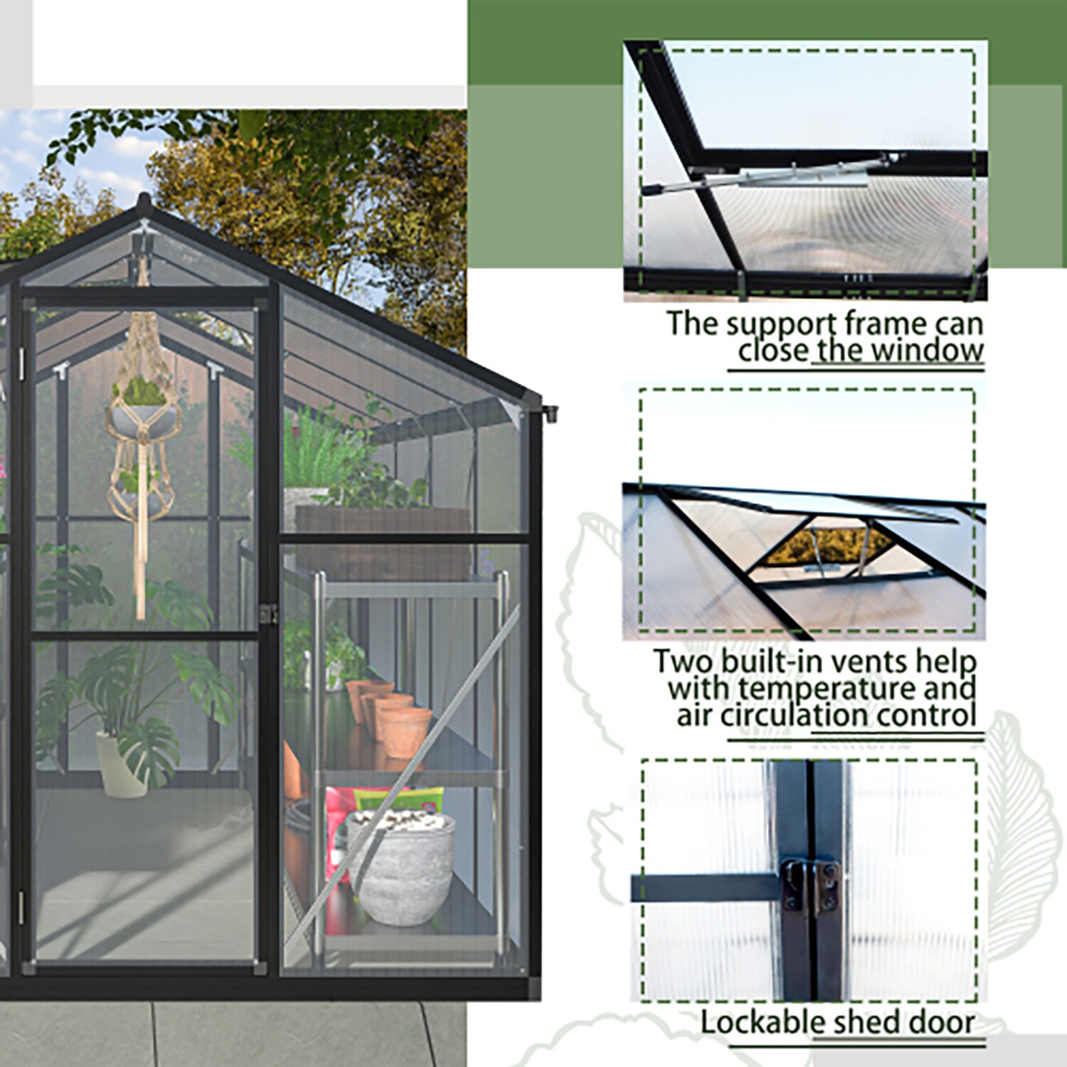 GZMR GM-W2500 greenhouses - View #3