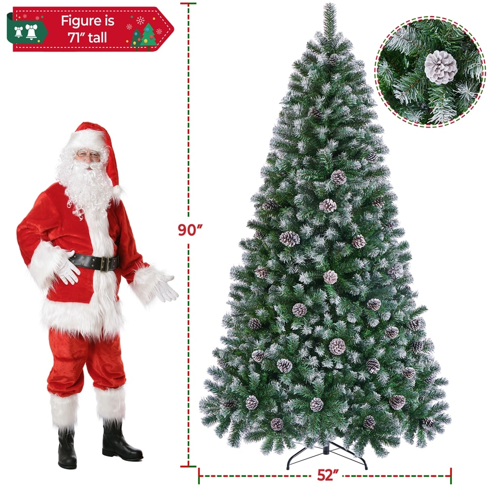 Yaheetech LSU0TR0001 Artificial-Christmas-Trees - View #3