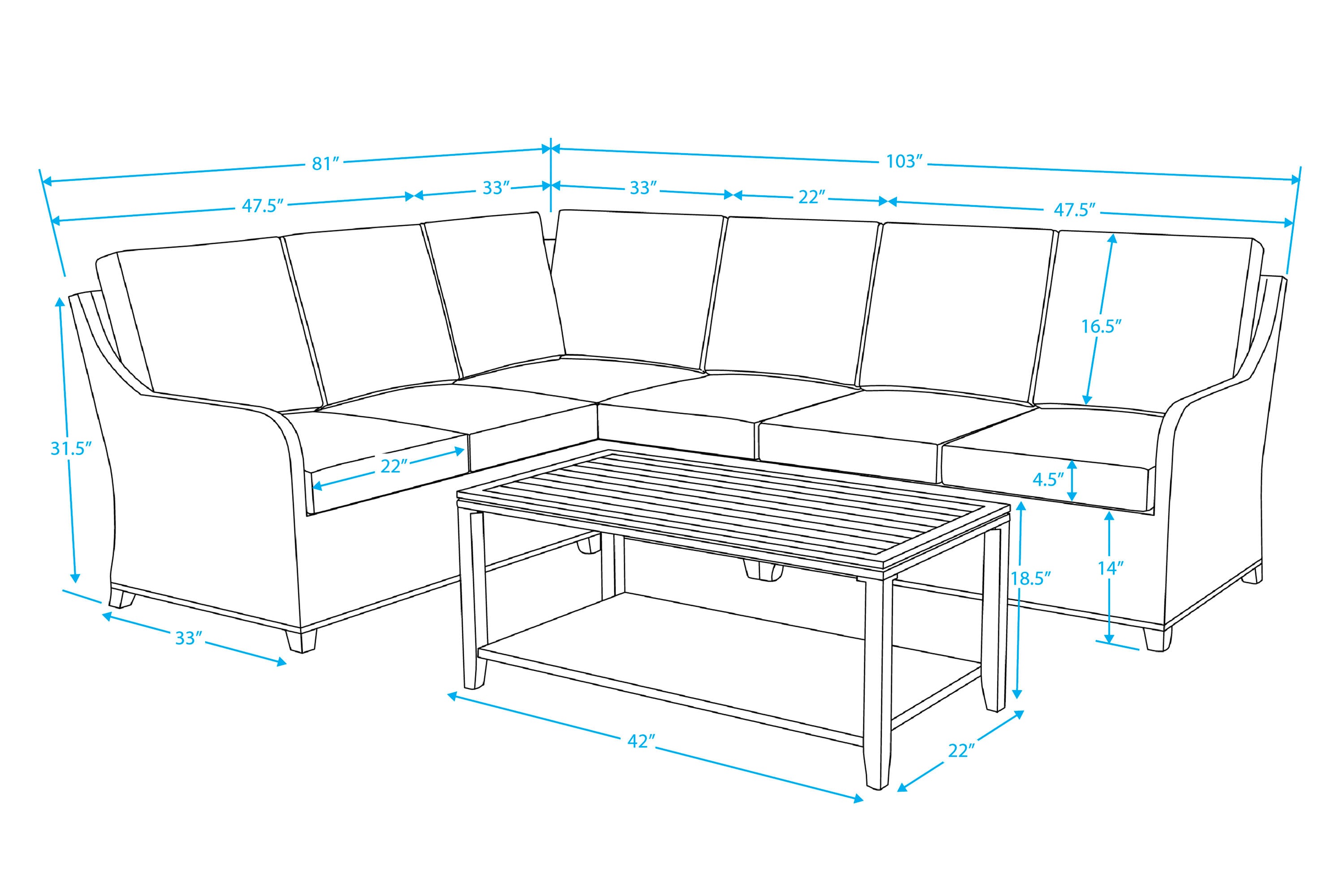 Leisure Made 483729-TAN Patio-Sofas-Daybeds - View #7