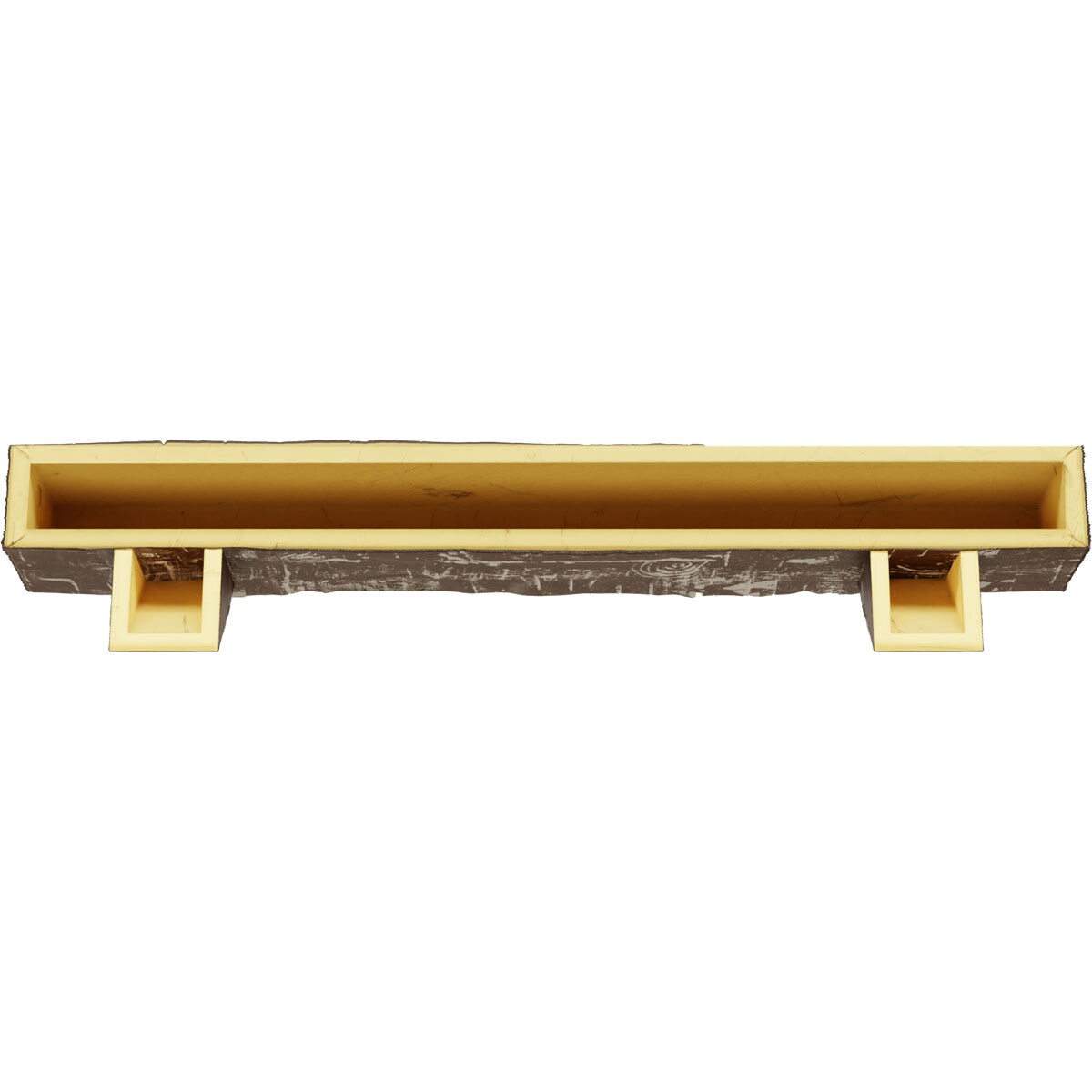 Ekena Millwork MANUHH06X08X60BKVM Mantel-Shelves - View #5