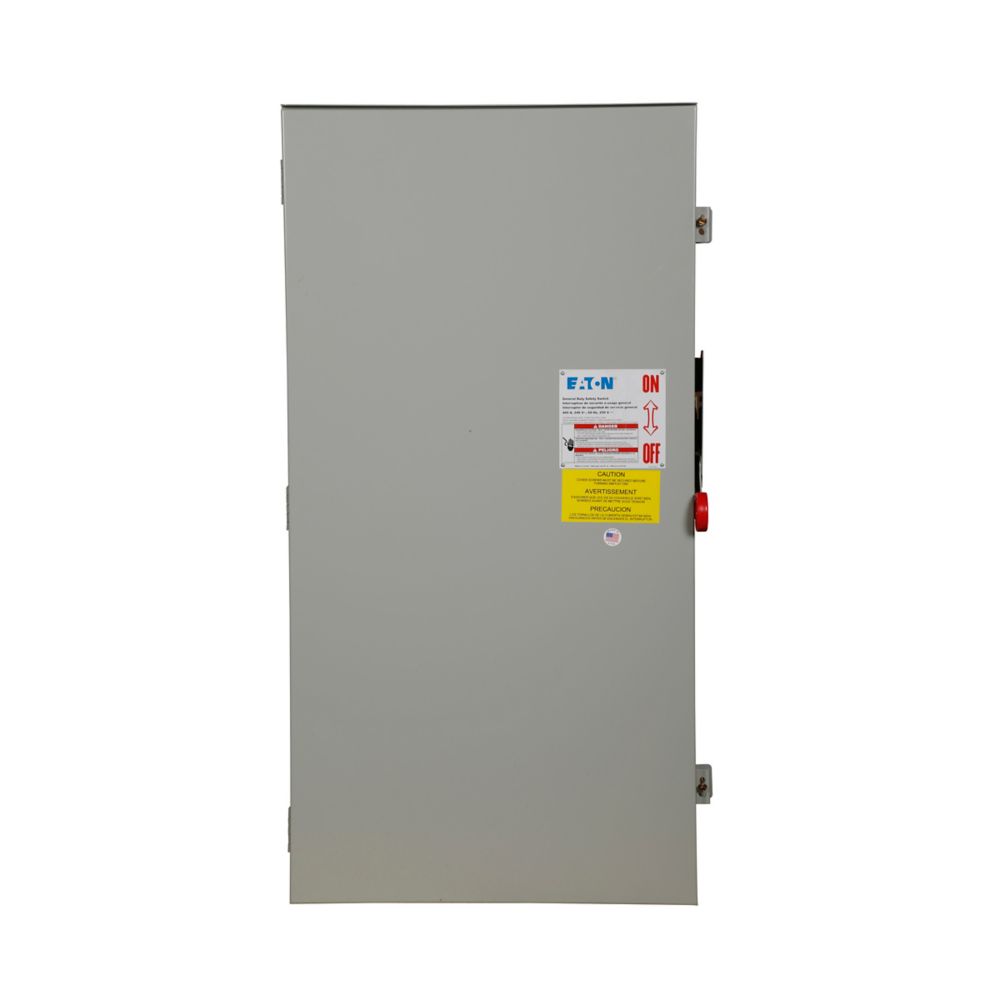 Eaton General Duty Safety Switch 400 Amp 240V NEMA 3R Painted Galvanized Steel