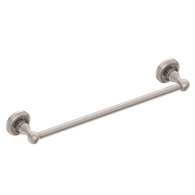 Moen Madison 24-in Pewter Wall Mount Single Towel Bar Moen Madison 24-in Pewter Wall Mount Single Towel Bar