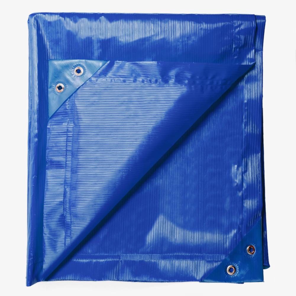 Tuf-Tec Premium 6-ft x 9-ft Blue Water resistant Commercial Plastic 6-mil Tarp