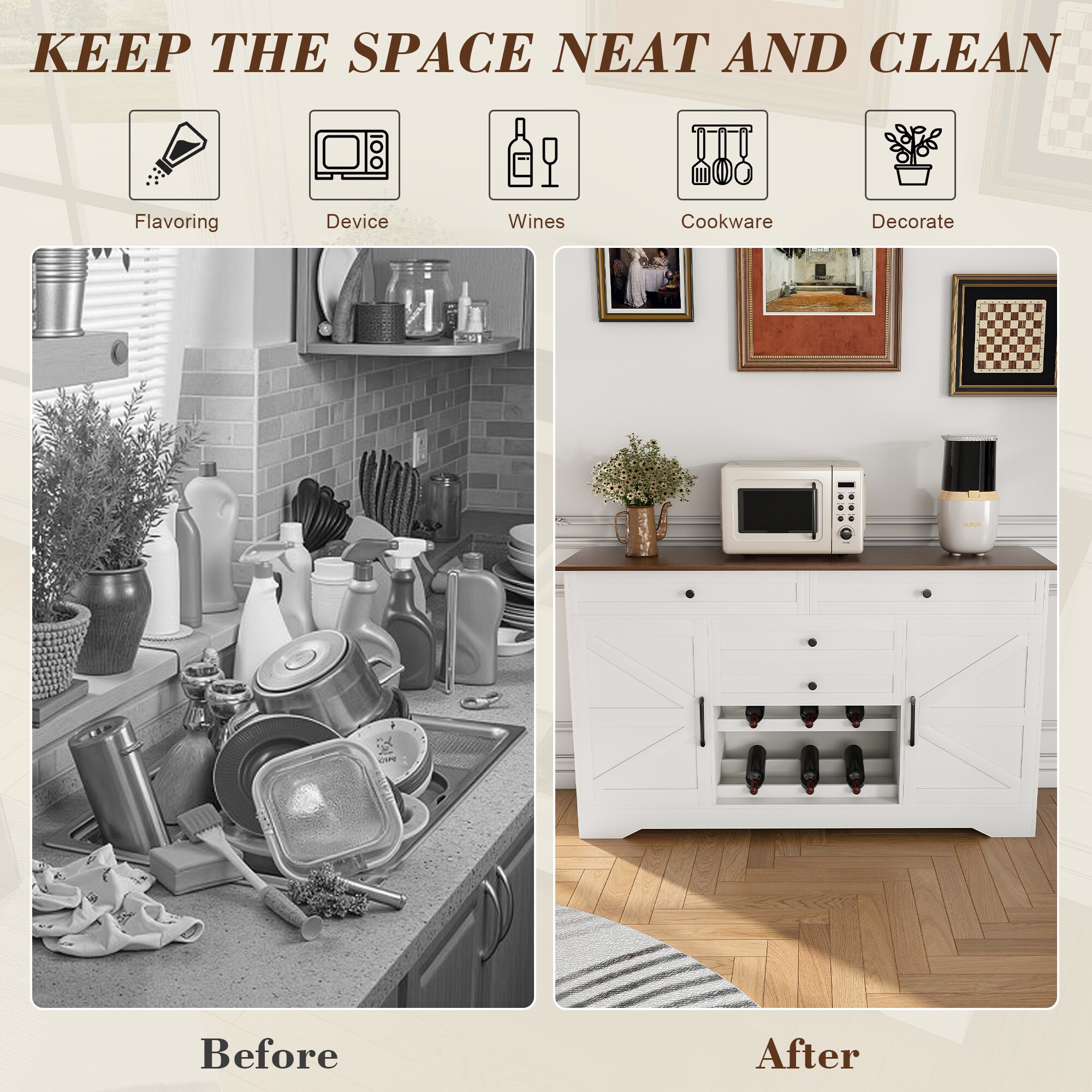 Tatayosi RY-300563 Dining-Kitchen-Storarge - View #11