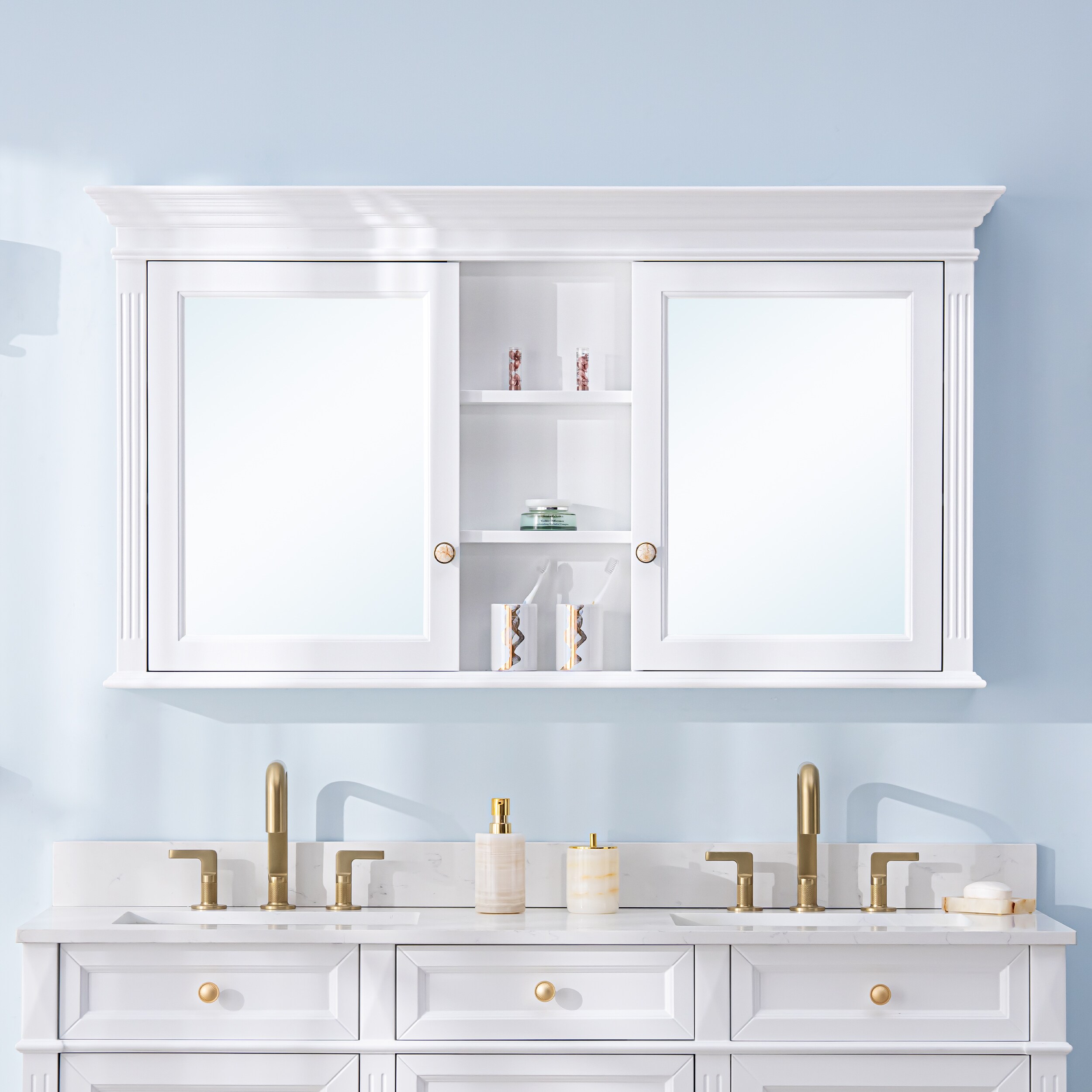 WELLFOR BCB2024BRE -LS Bathroom-Medicine-Cabinets - View #5