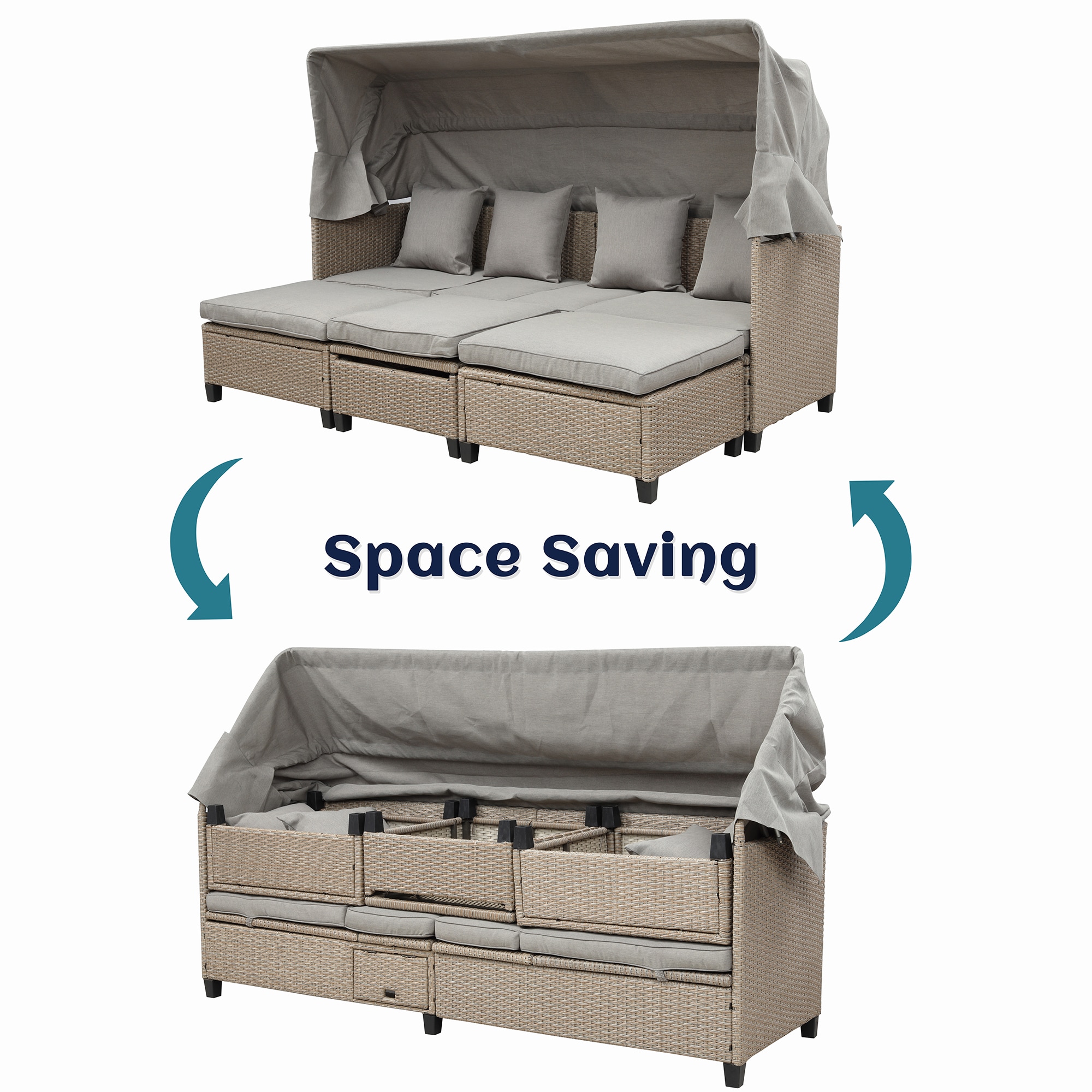 Bayfeve BFTP-121E-PCS Patio-Sofas-Daybeds - View #8