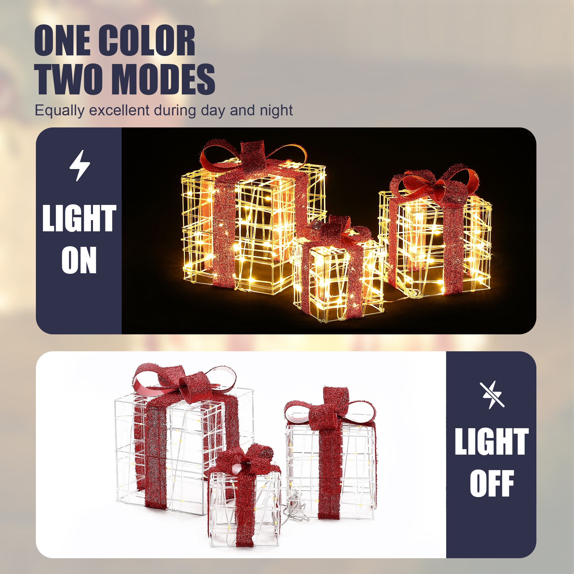 LuxenHome WHHD1795 Outdoor-Christmas-Decor - View #10