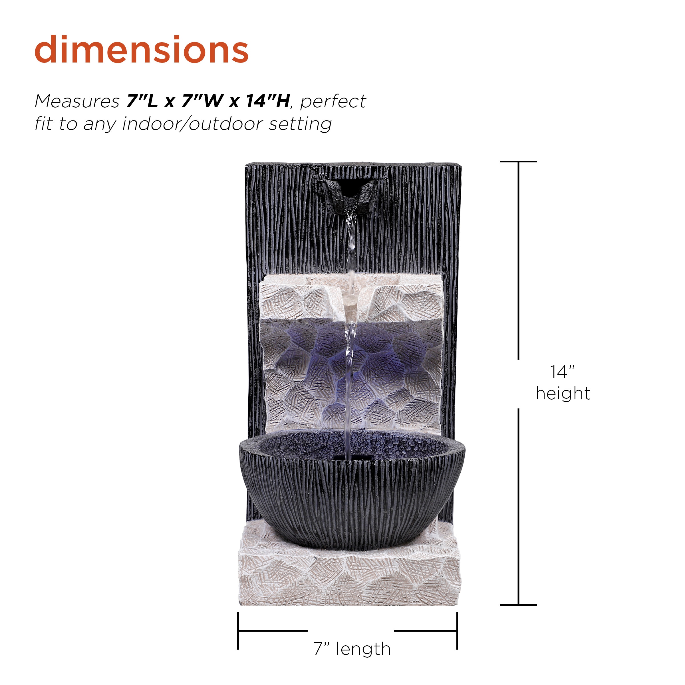Alpine Corporation WIN1580 Indoor-Fountains - View #3