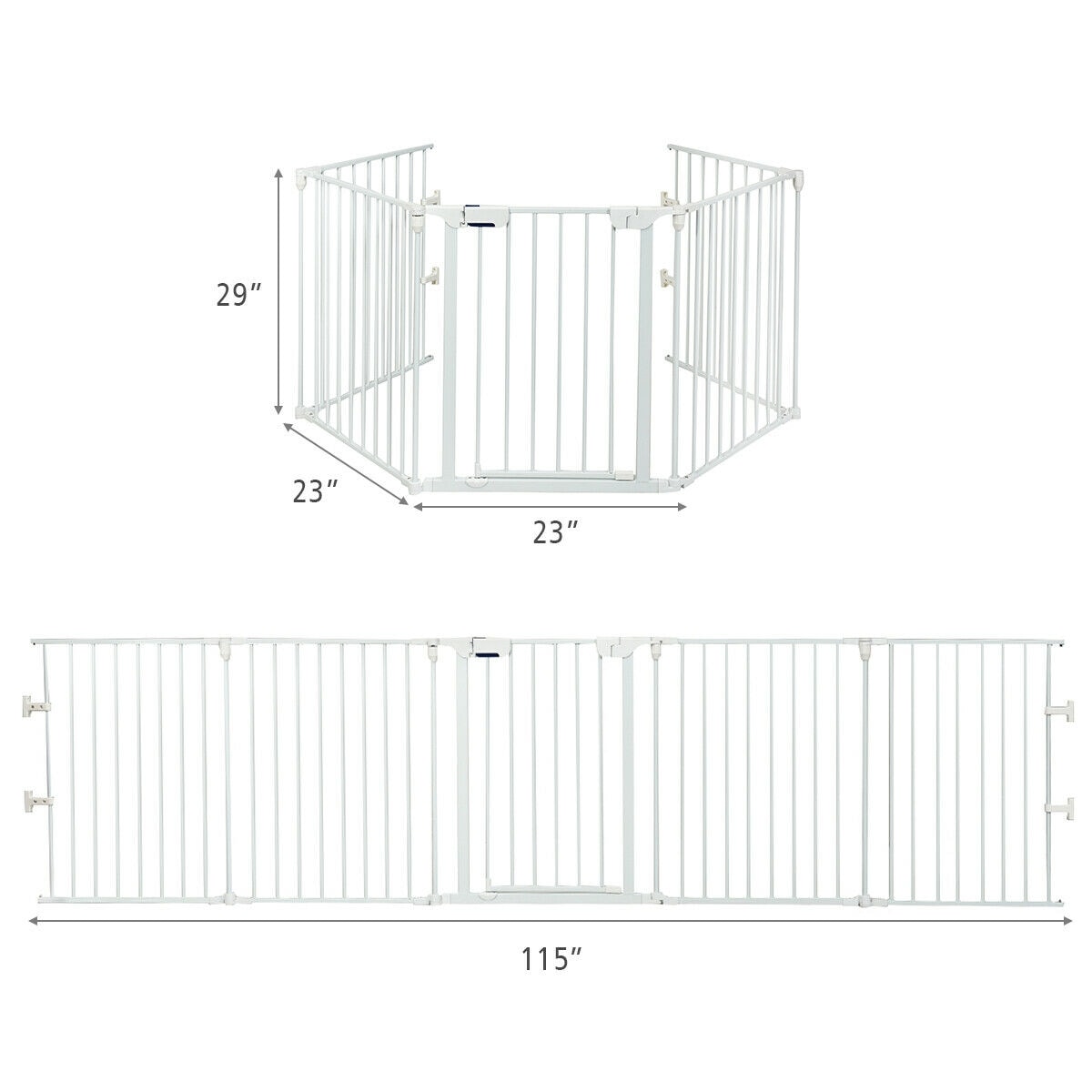 LIVIZA OUG70513WH Dog-Pens - View #3