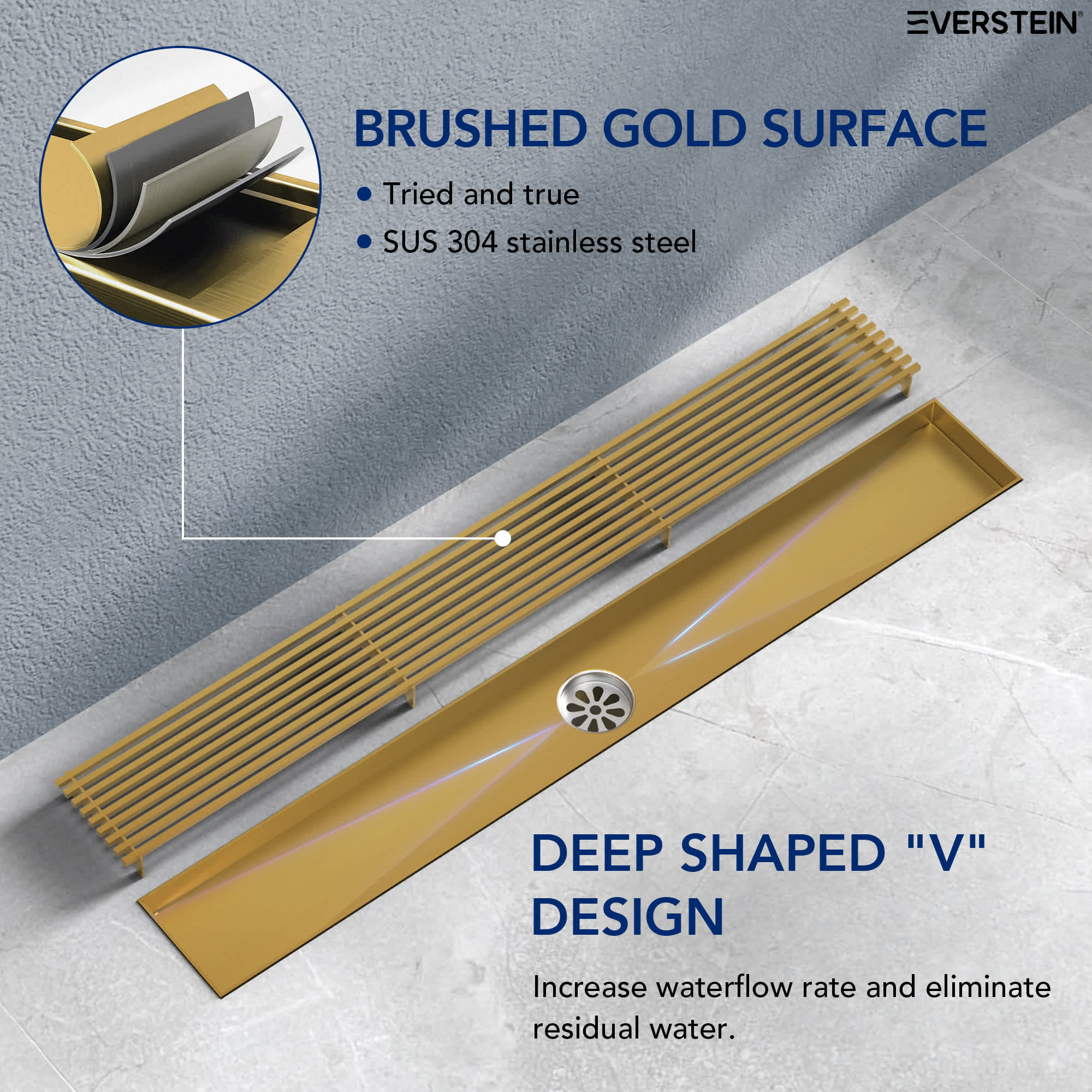 EVERSTEIN SFS-3070-GD Drains-Flanges - View #7