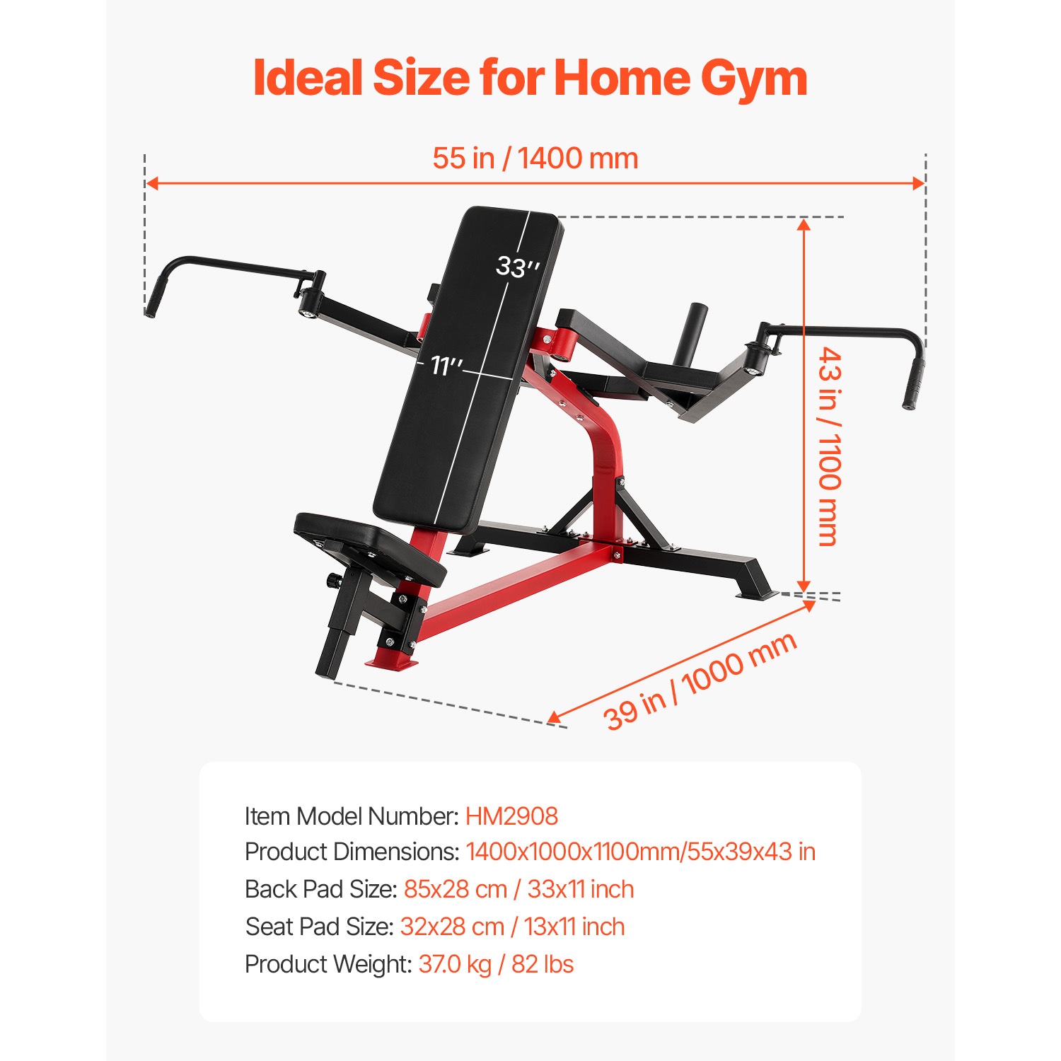 VEVOR SCXBTJJXTZYT12325V0 Lat-Pull-Down-Machines - View #7