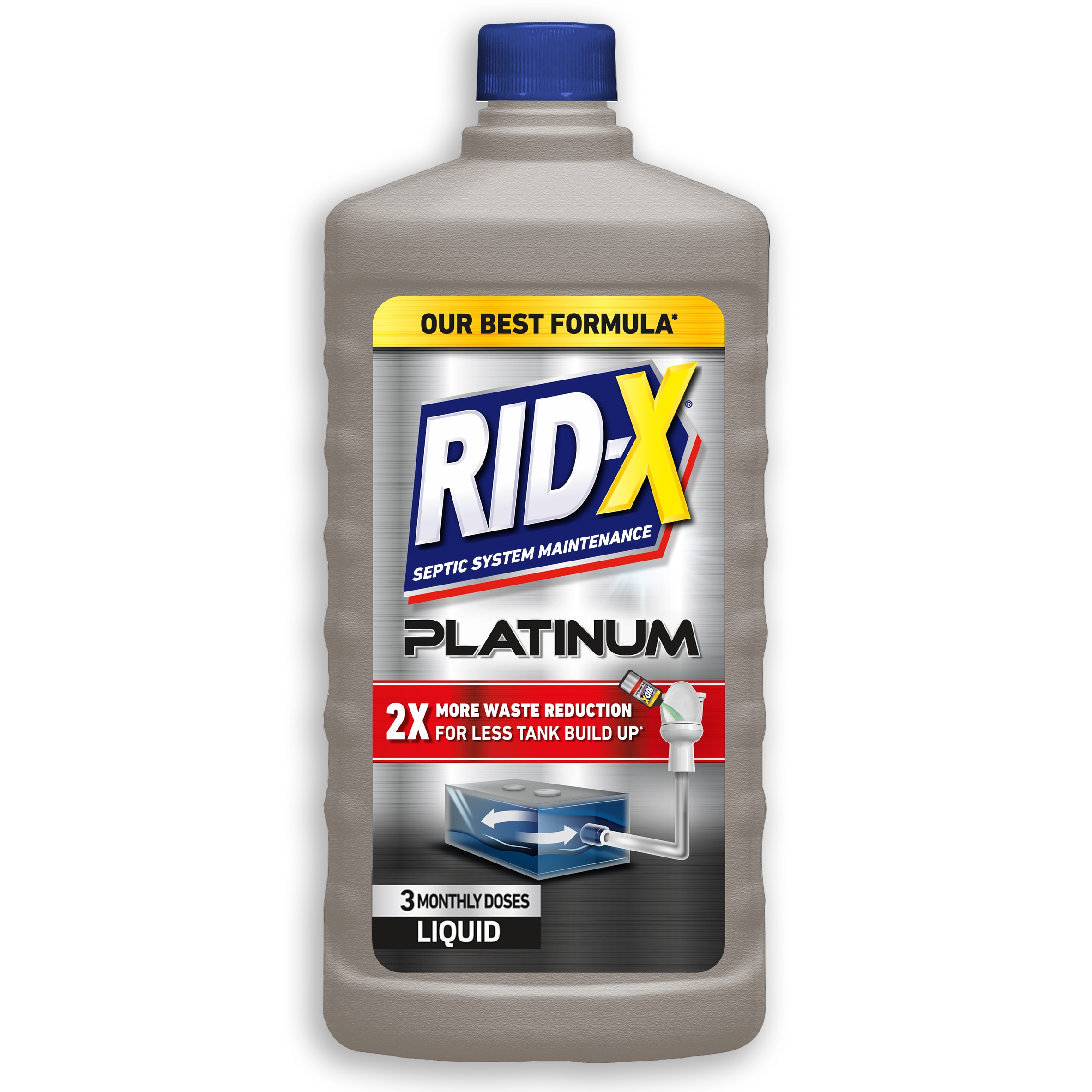 Rid-X 0-19200-78051-3 Platinum 24 -fl oz Septic Cleaner