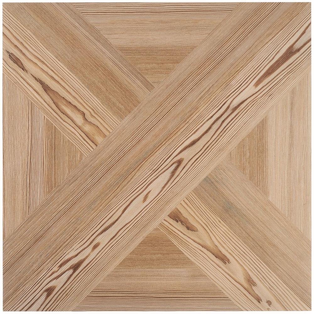 Artmore Tile EXT3RD105331 Sample- Teakwood Miele 4-in x 8-in Matte Porcelain Wood Look Floor and Wall Tile